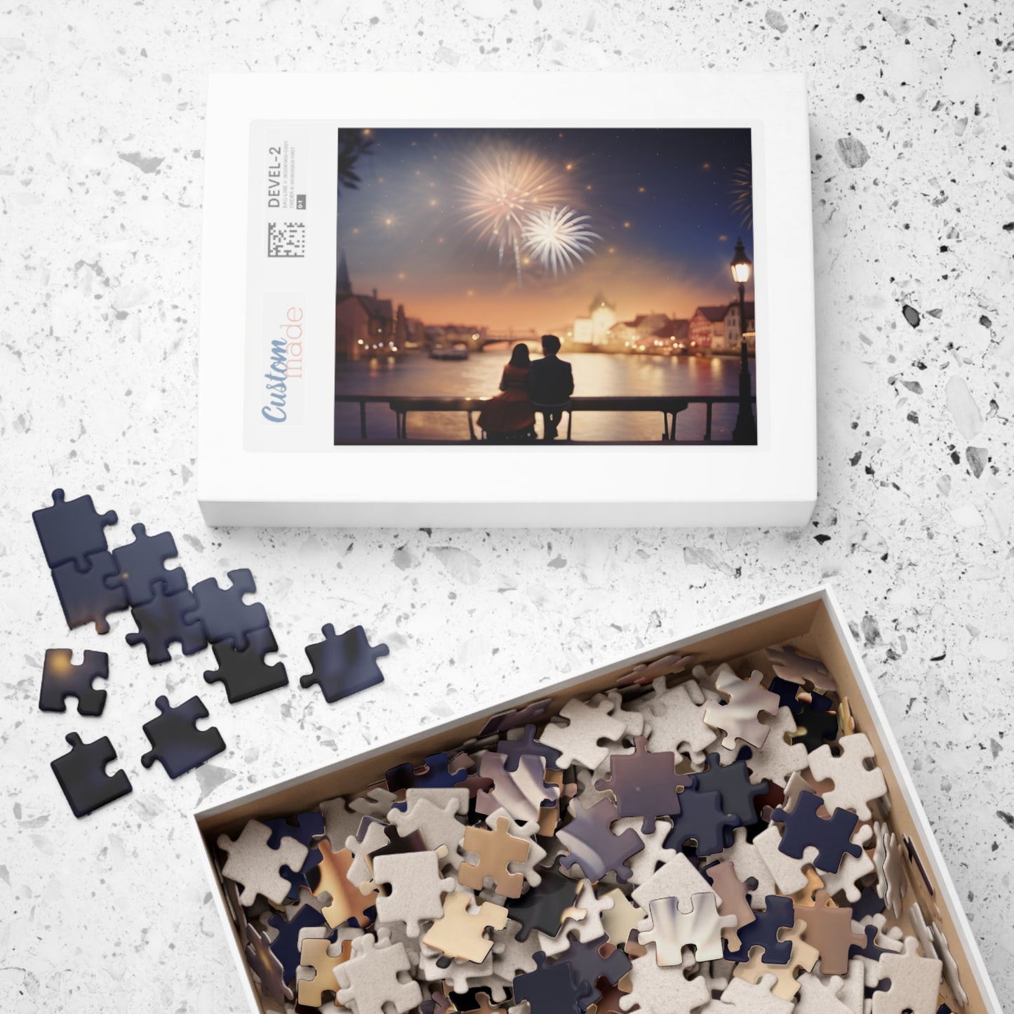 European New Year's Eve Puzzle (110, 252, 520, 1014-piece)