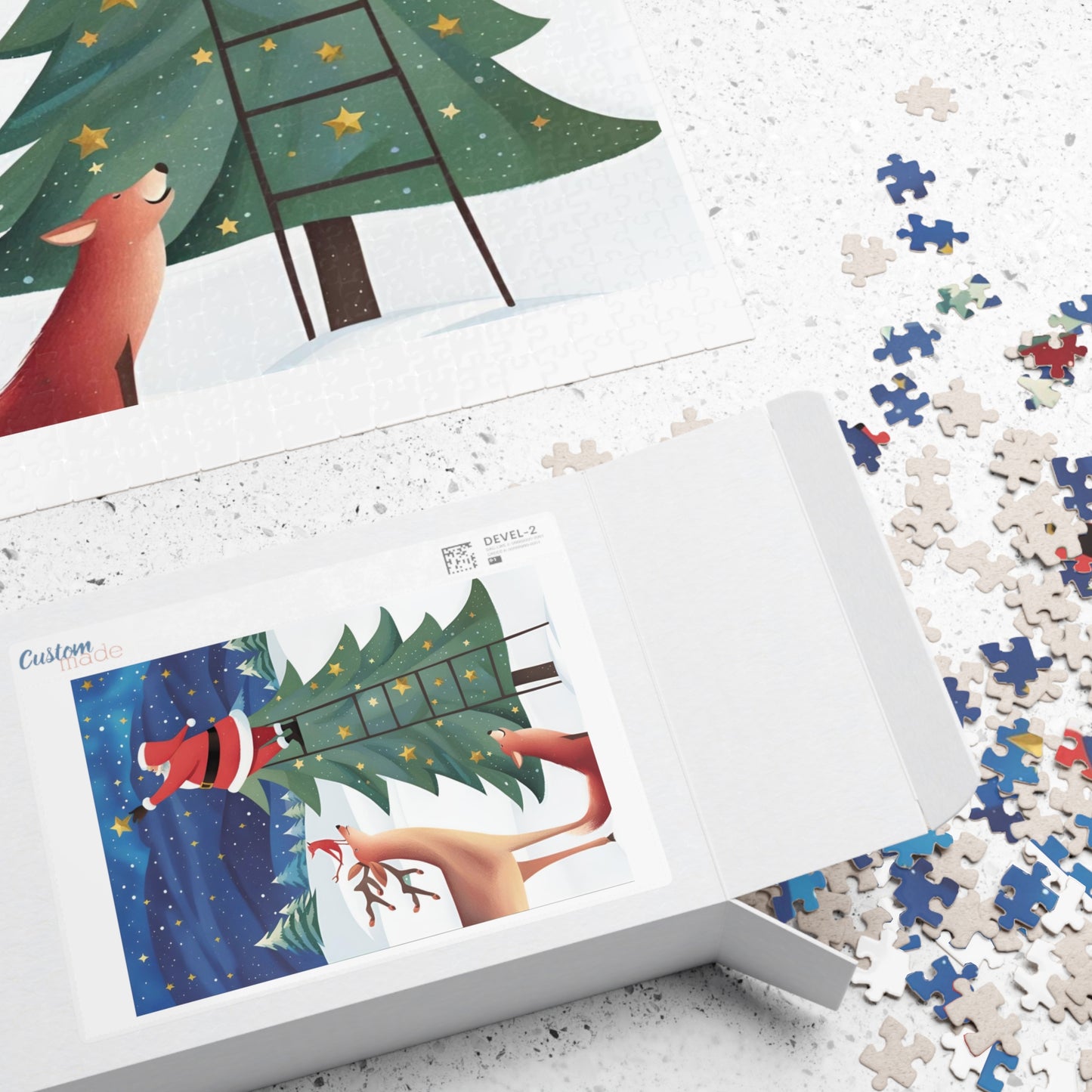 Santa Star Puzzle (110, 252, 500, 1014-piece)