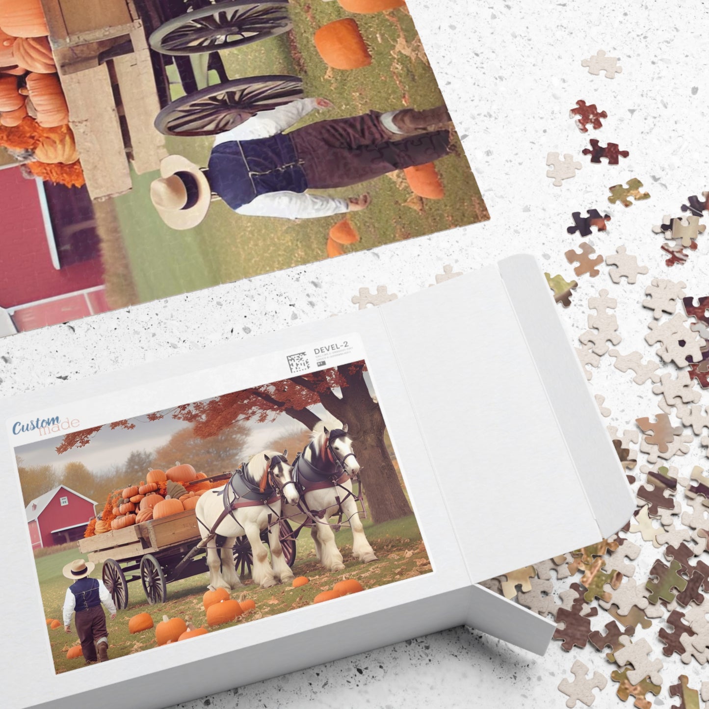 Clydesdales Autumn Puzzle (110, 252, 500, 1014-piece)