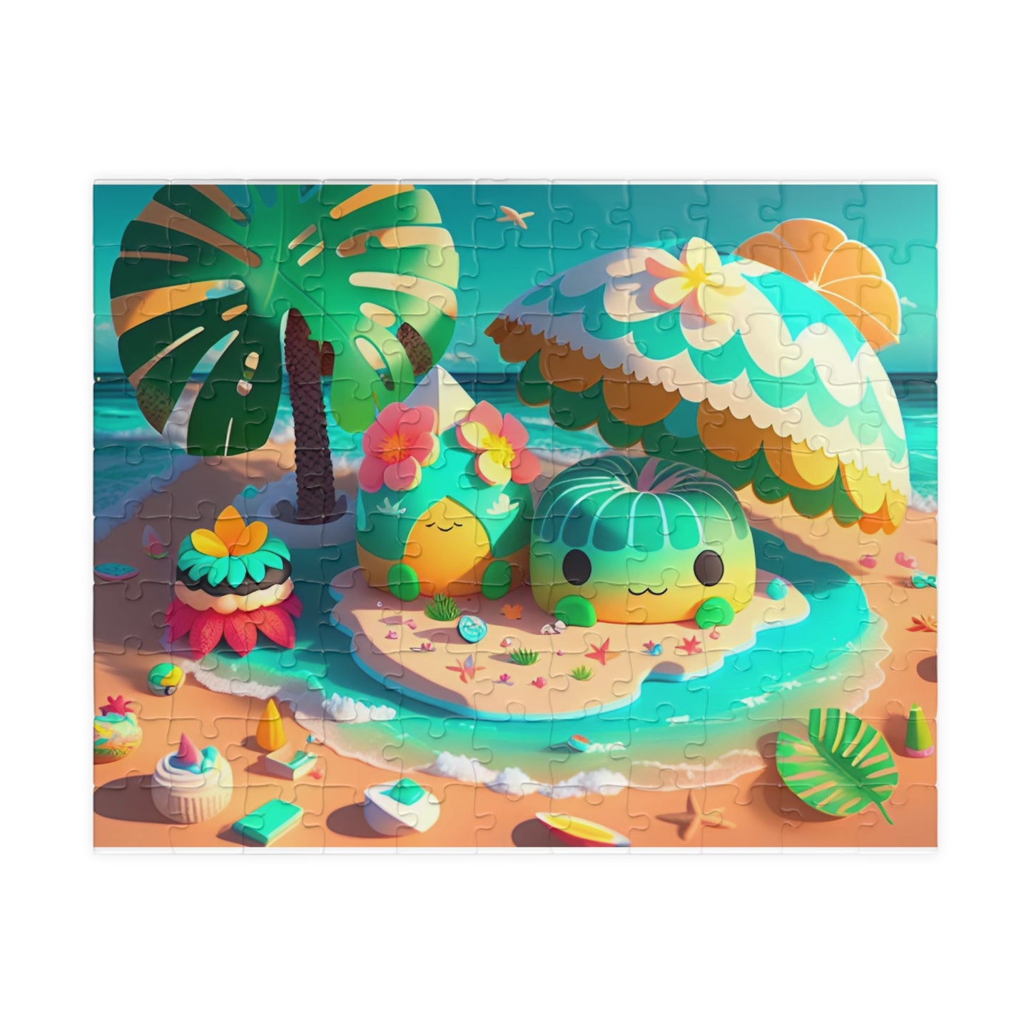 Kid's Mallow Beach Puzzle, 110-Piece