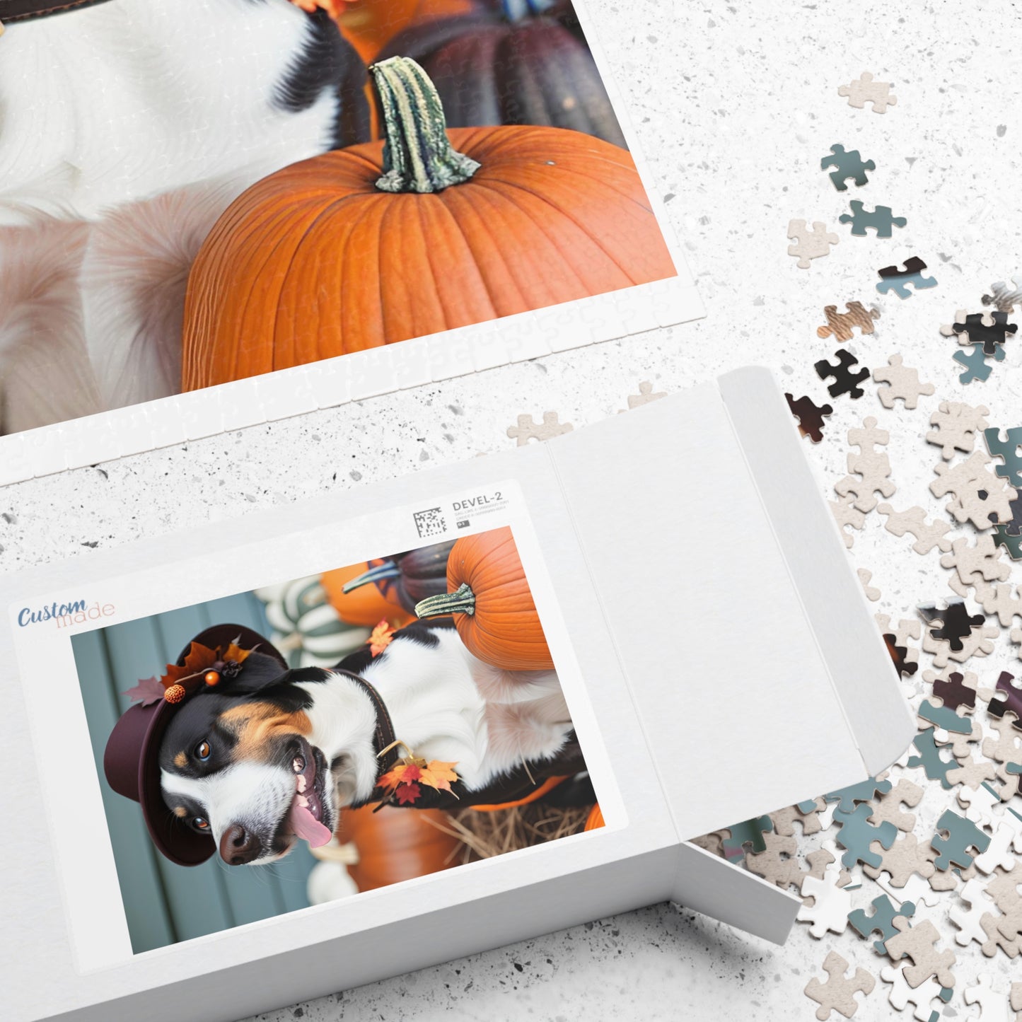 Thanksgiving Dog Puzzle (110, 252, 500, 1014-piece)