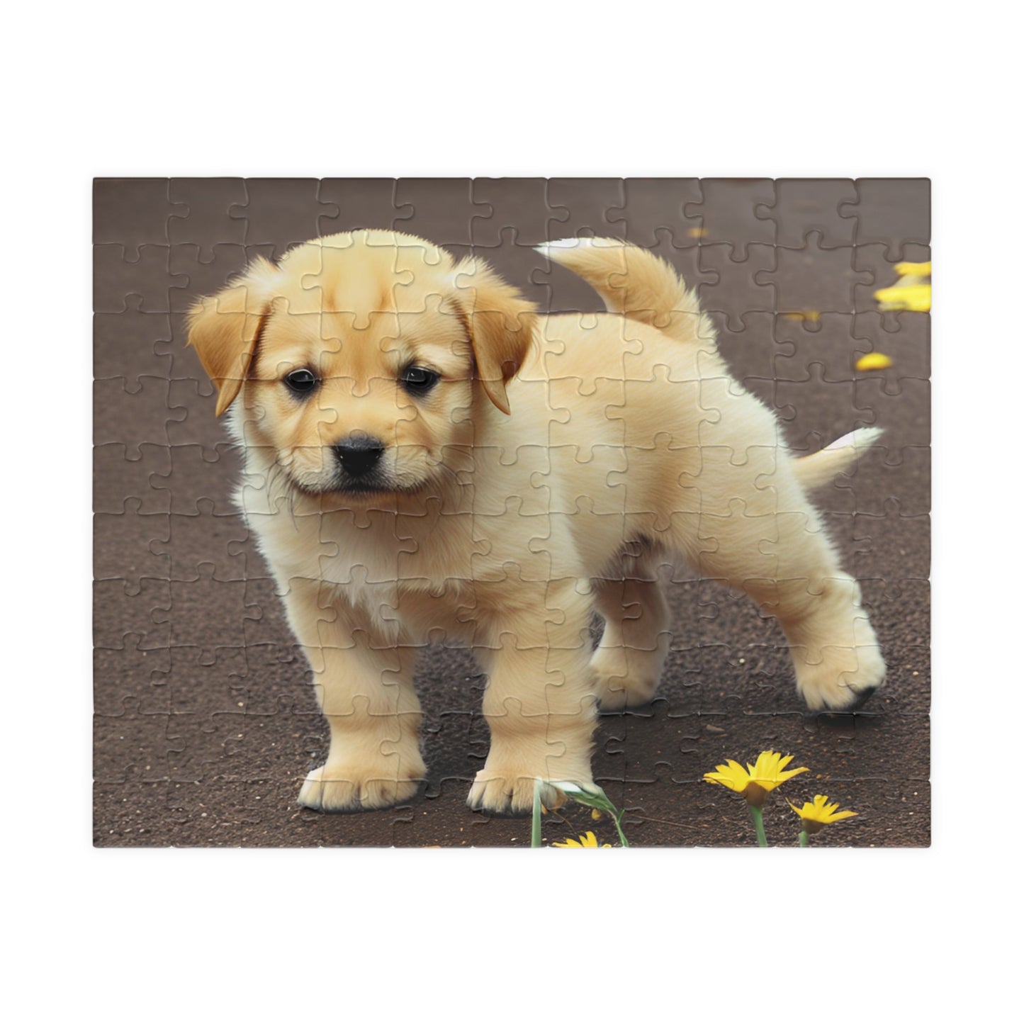 Kid's Puppy Puzzle, 110-Piece