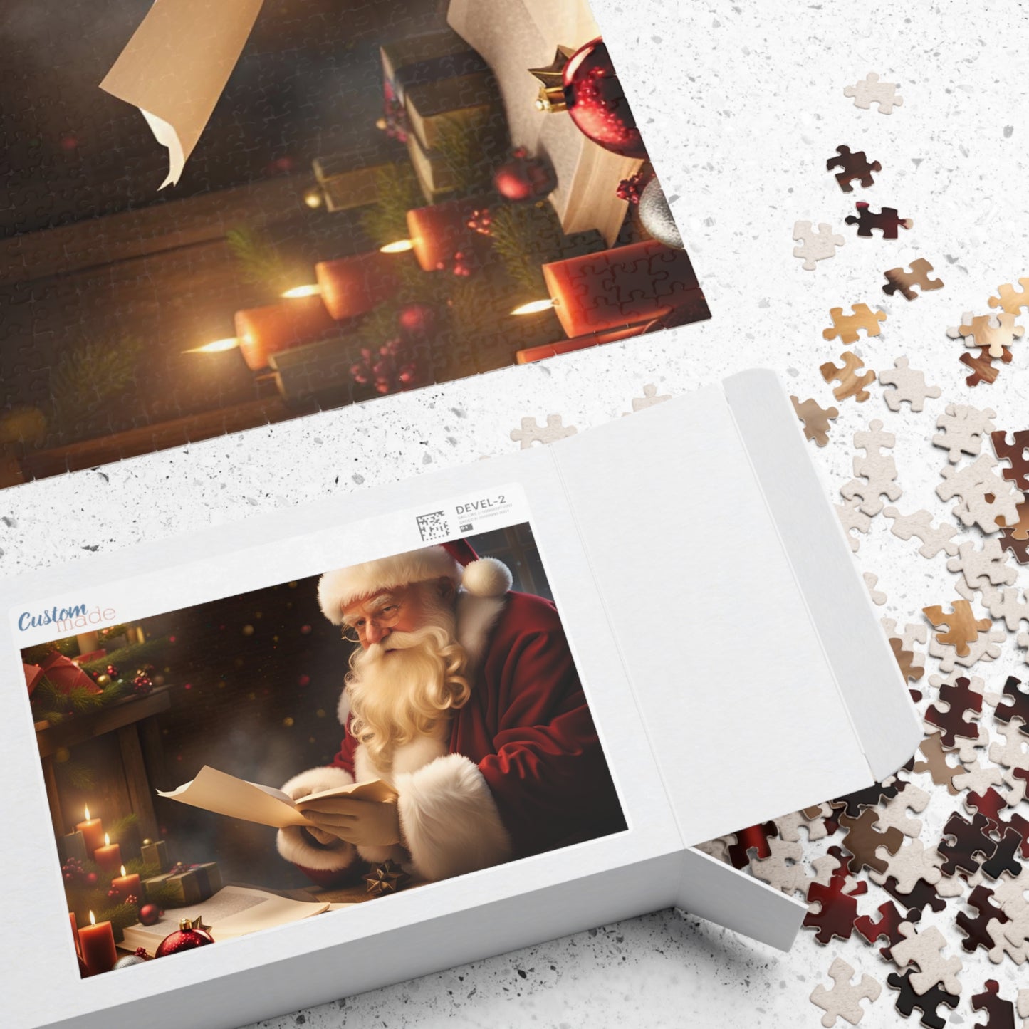 Santa's List Puzzle (110, 252, 500, 1014-piece)