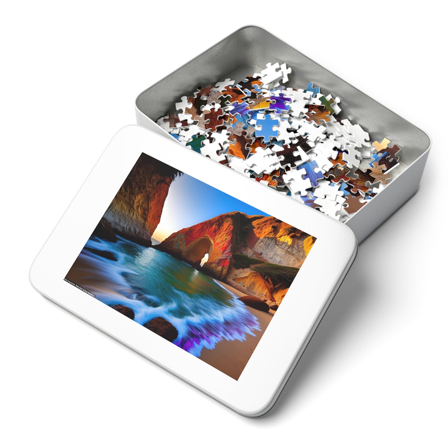 Family Pfeiffer Beach Jigsaw Puzzle, 252-Piece