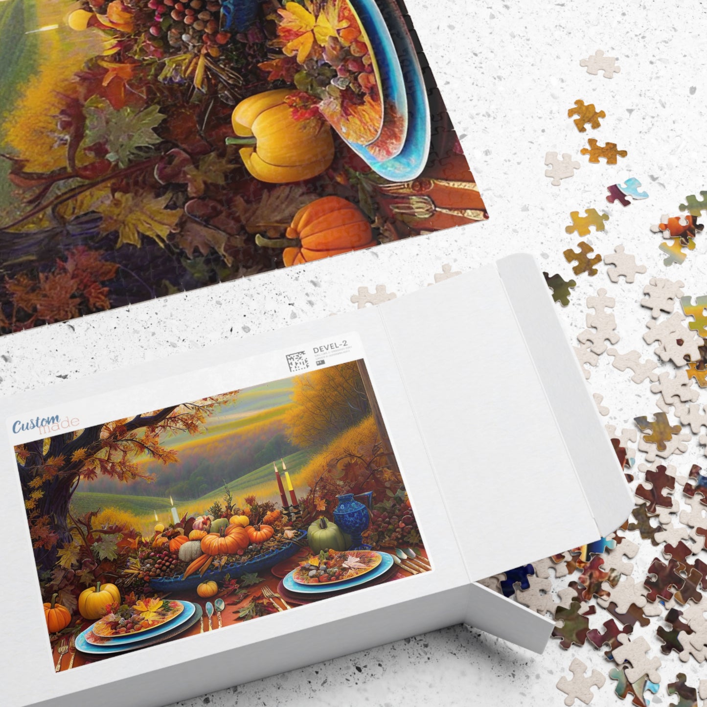 Thanksgiving Puzzle (110, 252, 500, 1014-piece)