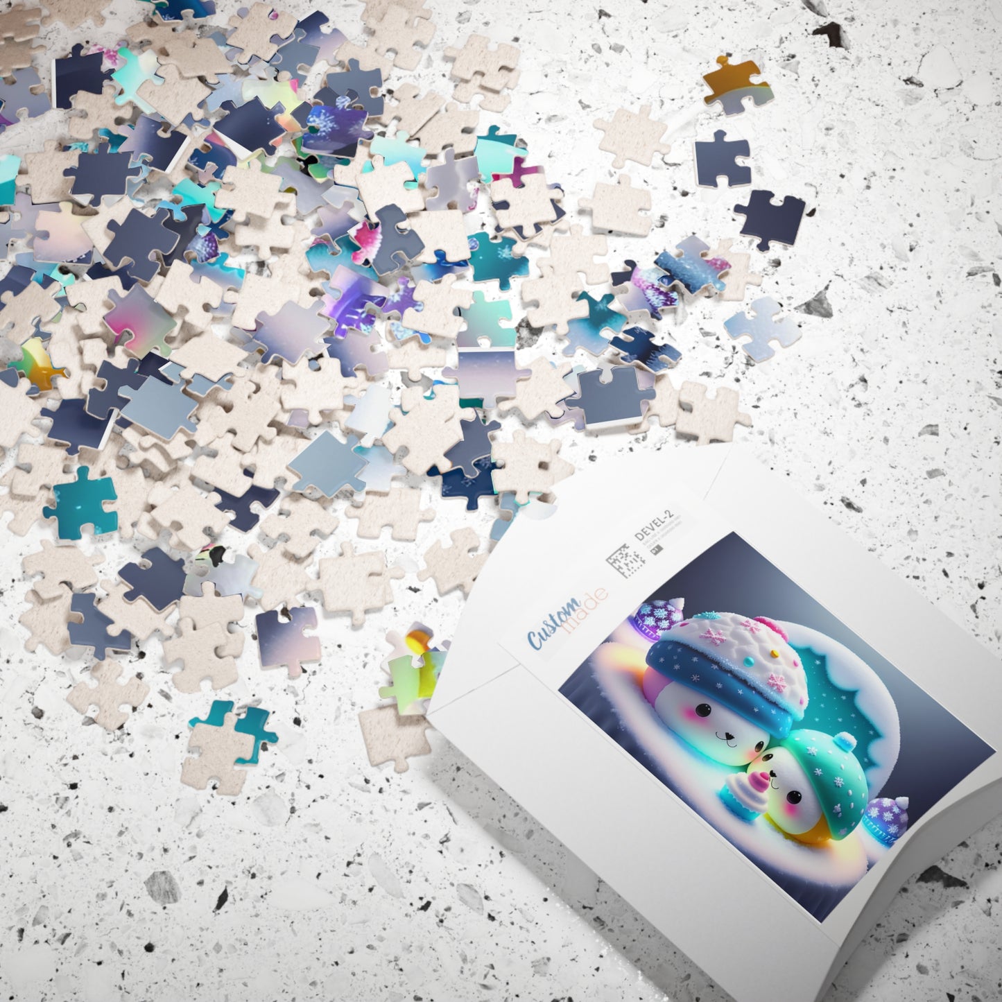 Kid's Snow Mallow Puzzle, 110-Piece