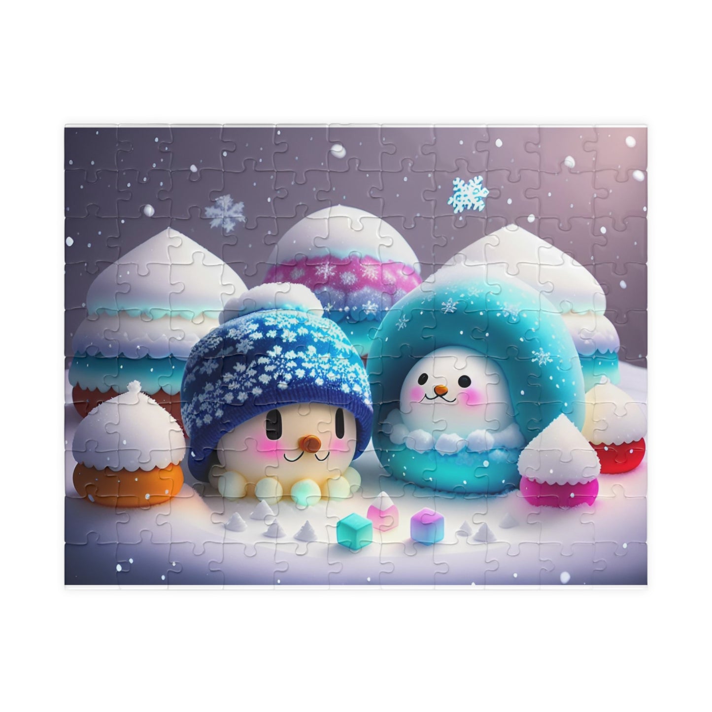 Kid's Snow Mallow Puzzle, 110-Piece