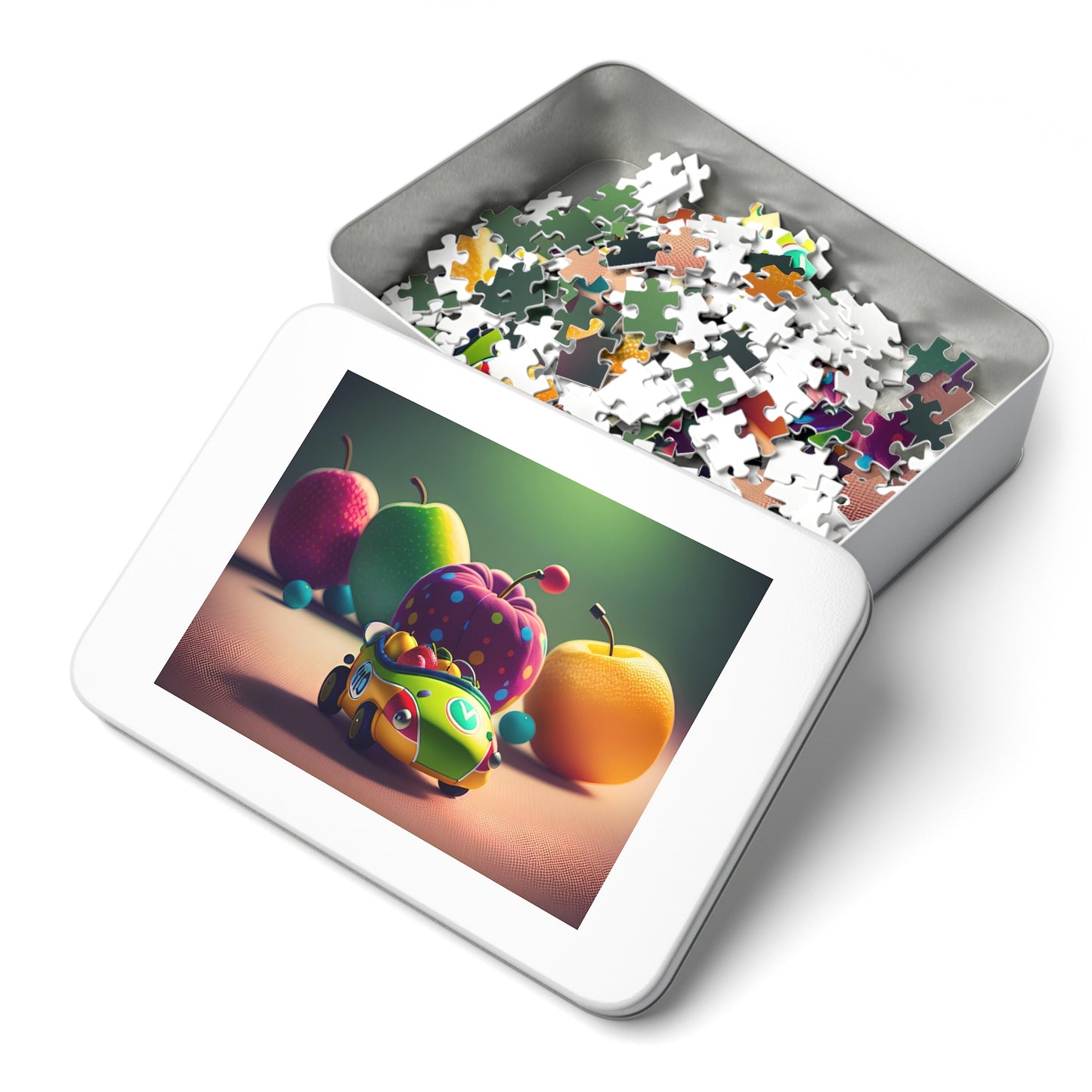 Video Game Go-Kart Inspired Jigsaw Puzzle, 252-Piece