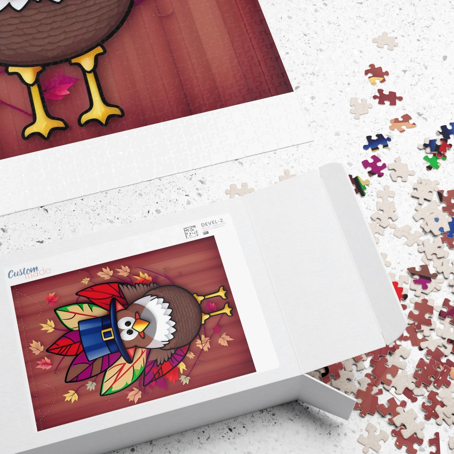 Funny Turkey Puzzle (110, 252, 500, 1014-piece)