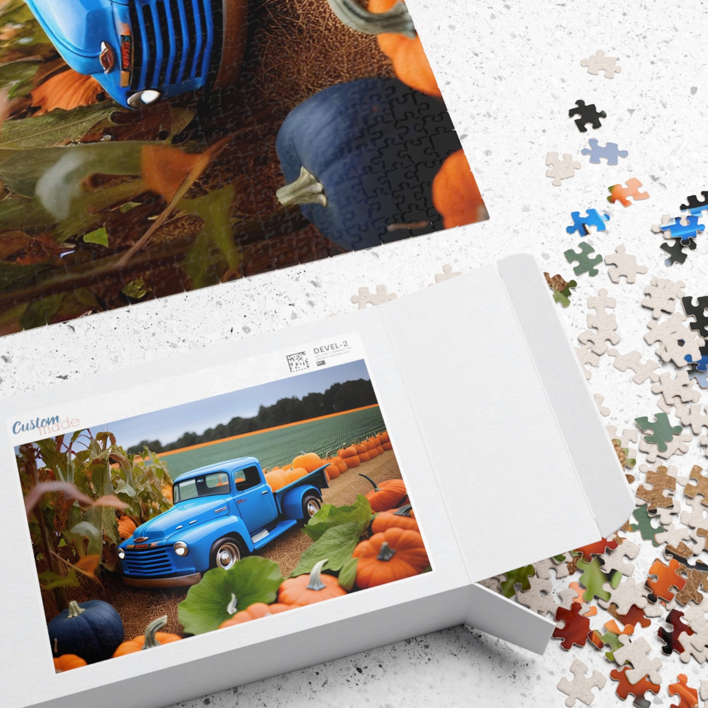 Thanksgiving Pumpkin Patch Puzzle (110, 252, 500, 1014-piece)