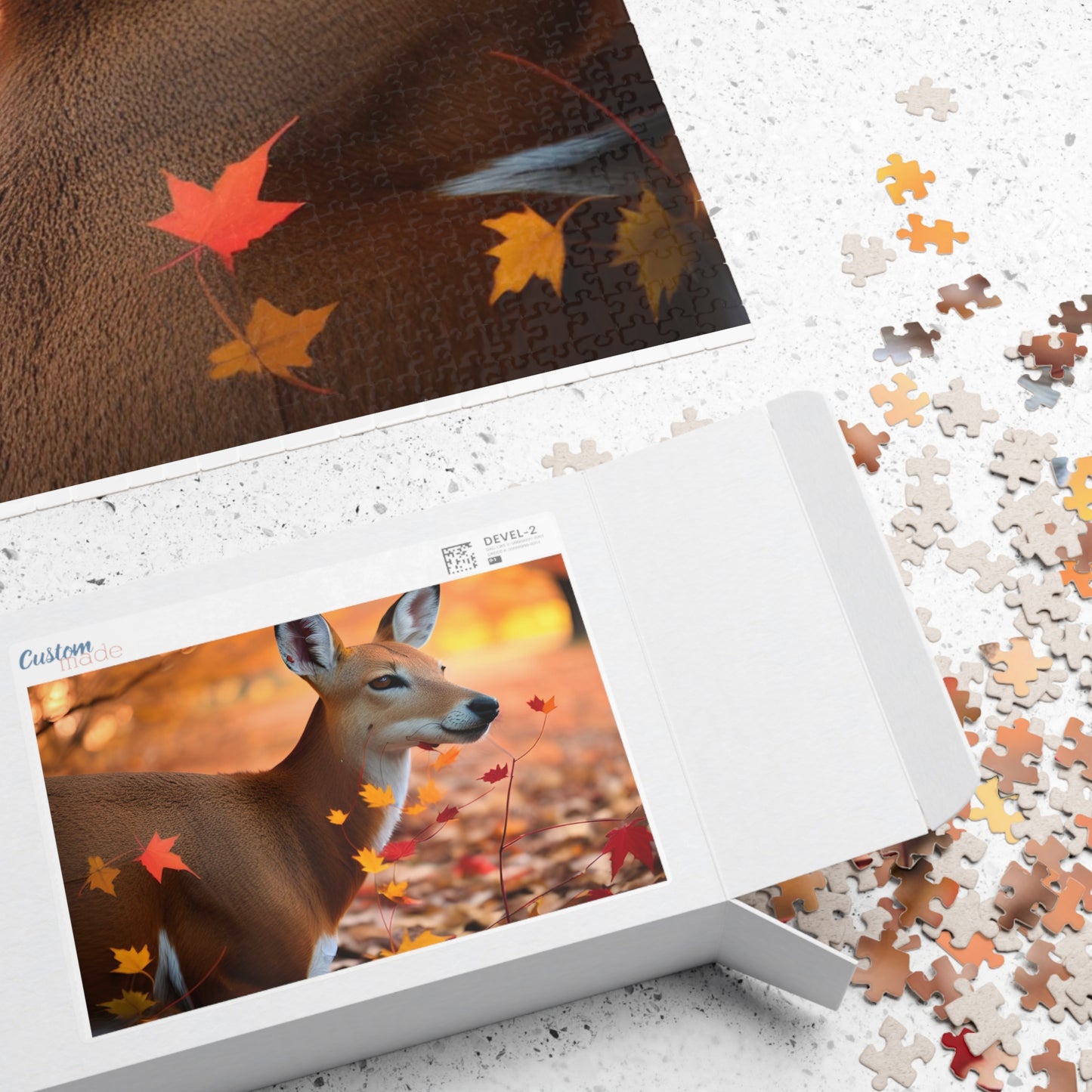 Autumn Doe Puzzle (110, 252, 500, 1014-piece)