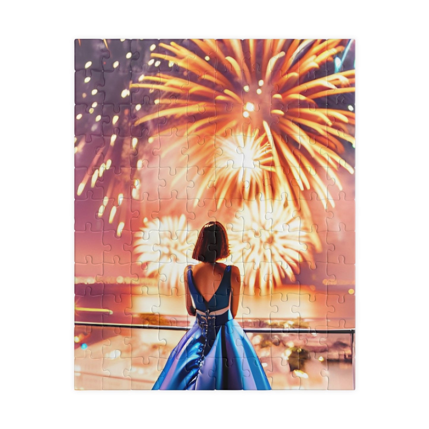 Happy New Year's Puzzle (110, 252, 520, 1014-piece)