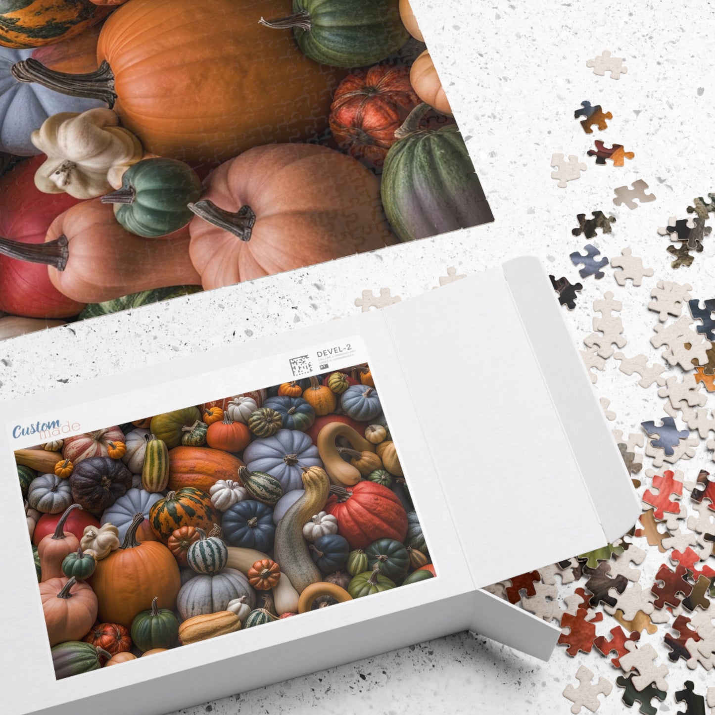 Autumn Squash and Pumpkins Puzzle (110, 252, 500, 1014-piece)