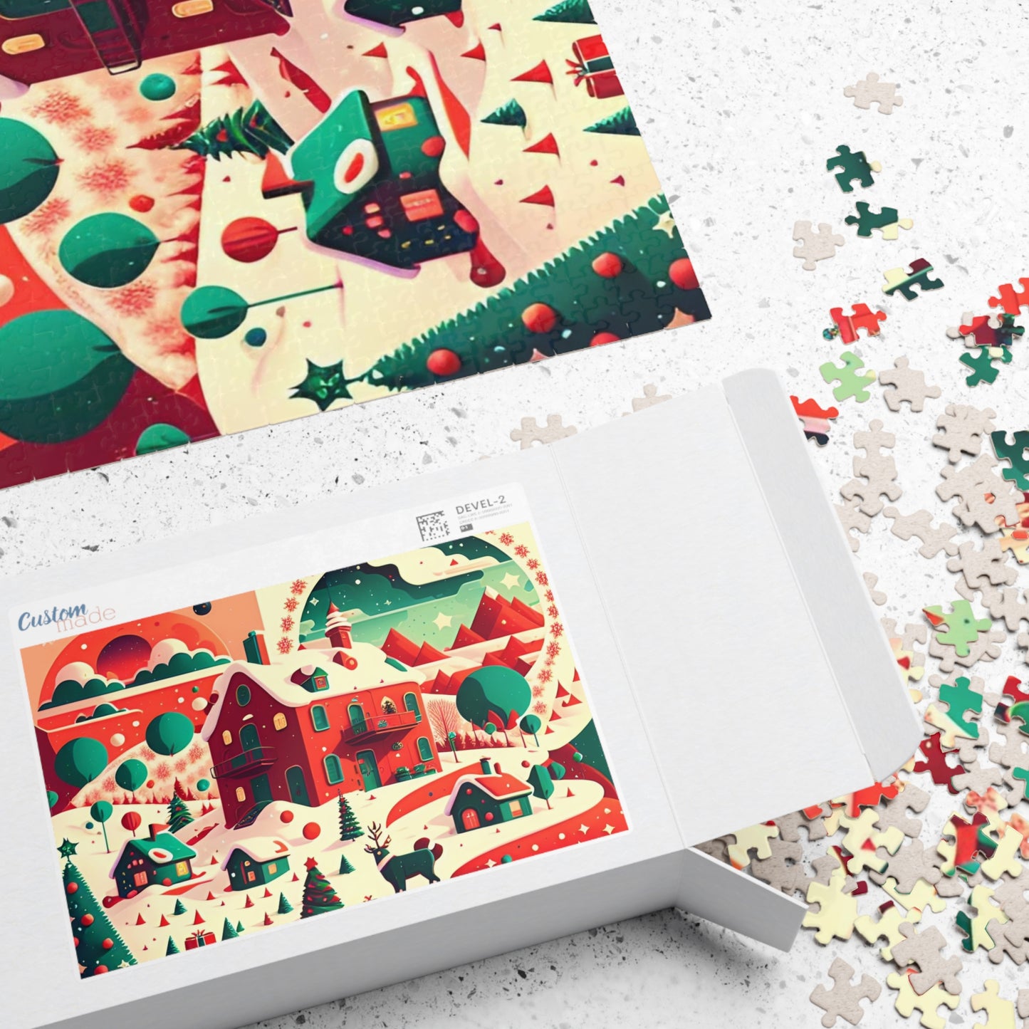 Christmas Land Puzzle (110, 252, 500, 1014-piece)