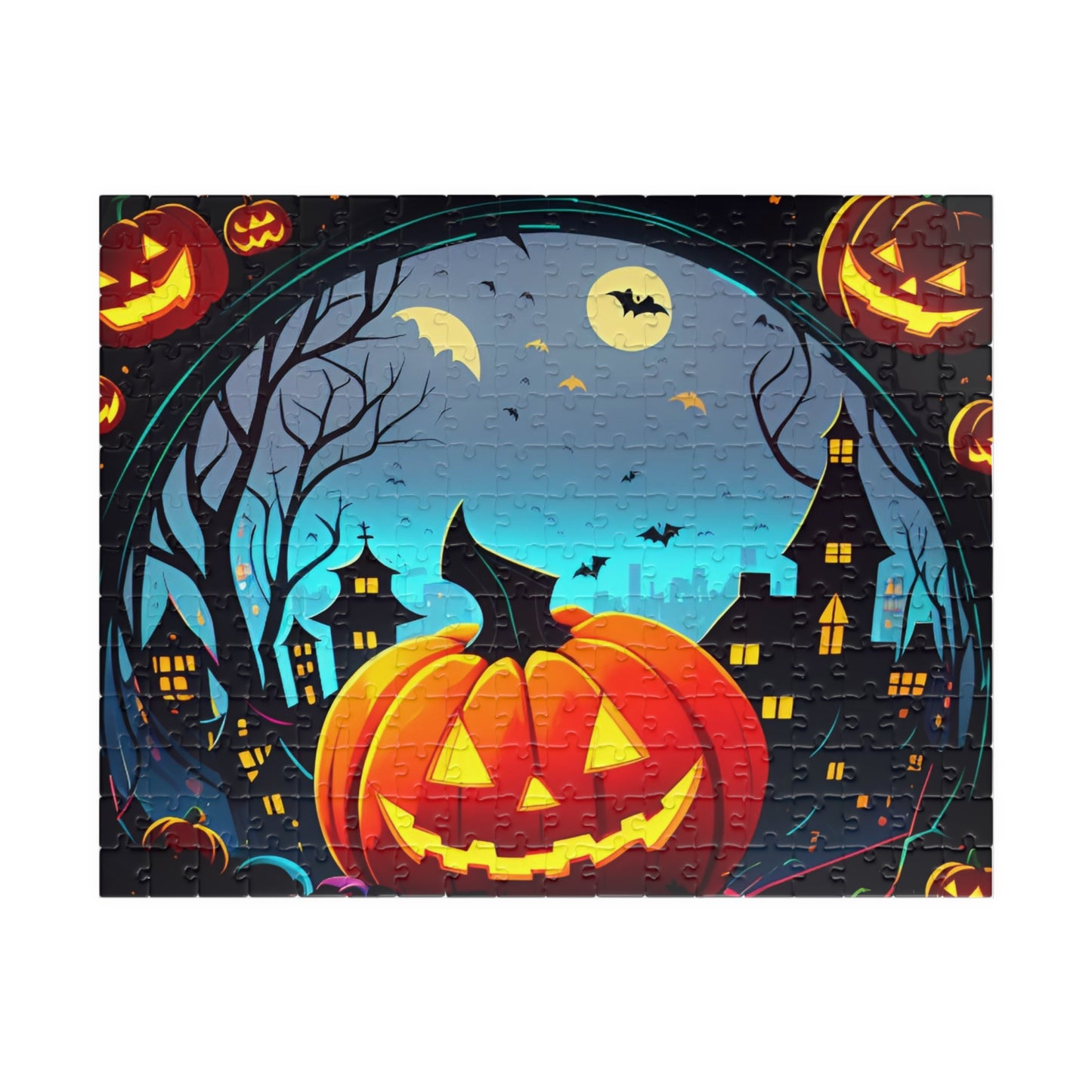 Pumpkin Puzzle (110, 252, 500, 1014-piece)