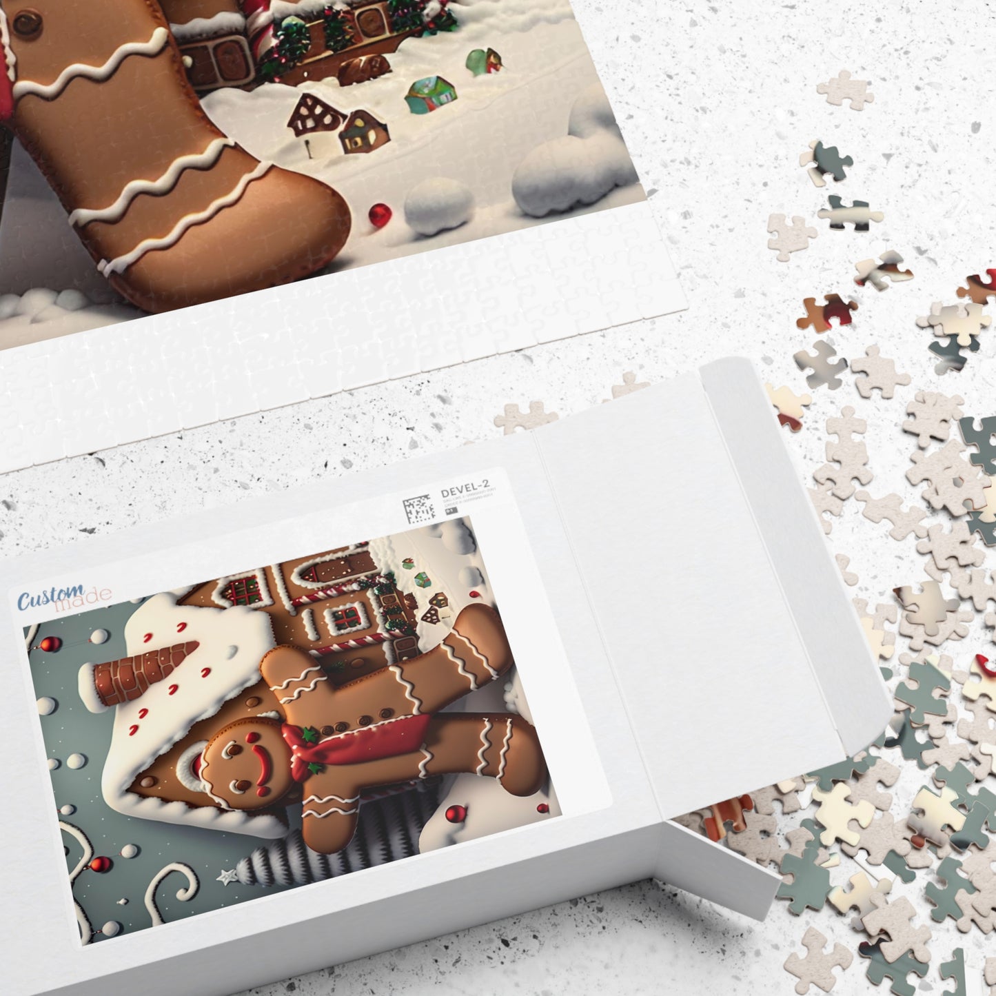 Gingerbread Man Puzzle (110, 252, 500, 1014-piece)