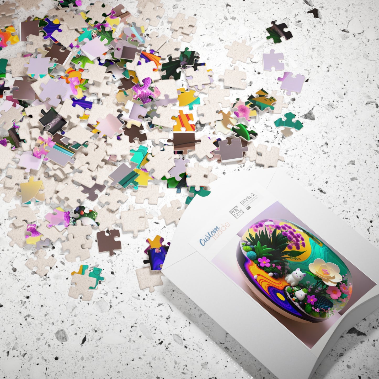 Kid's Mallow Garden Puzzle, 110-Piece