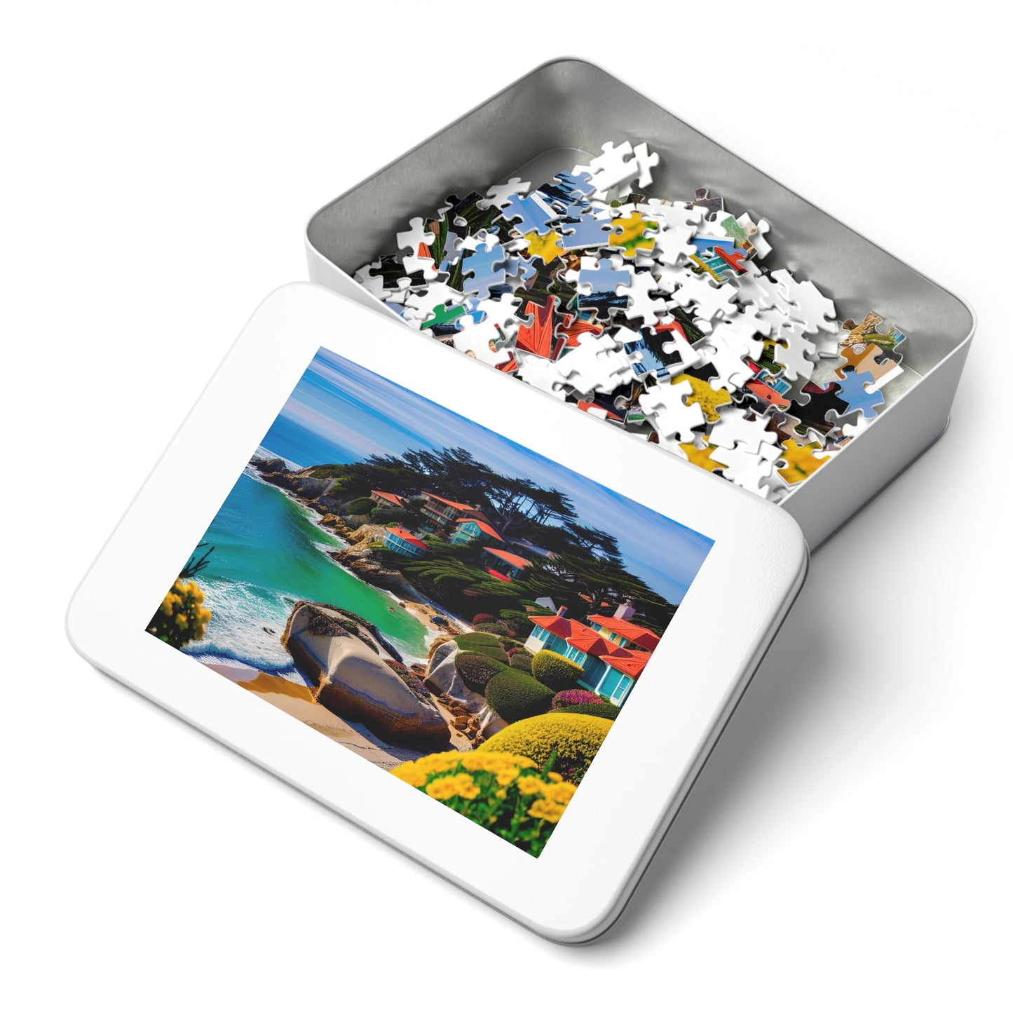 Family Carmel by the Sea Jigsaw Puzzle, 252-Piece