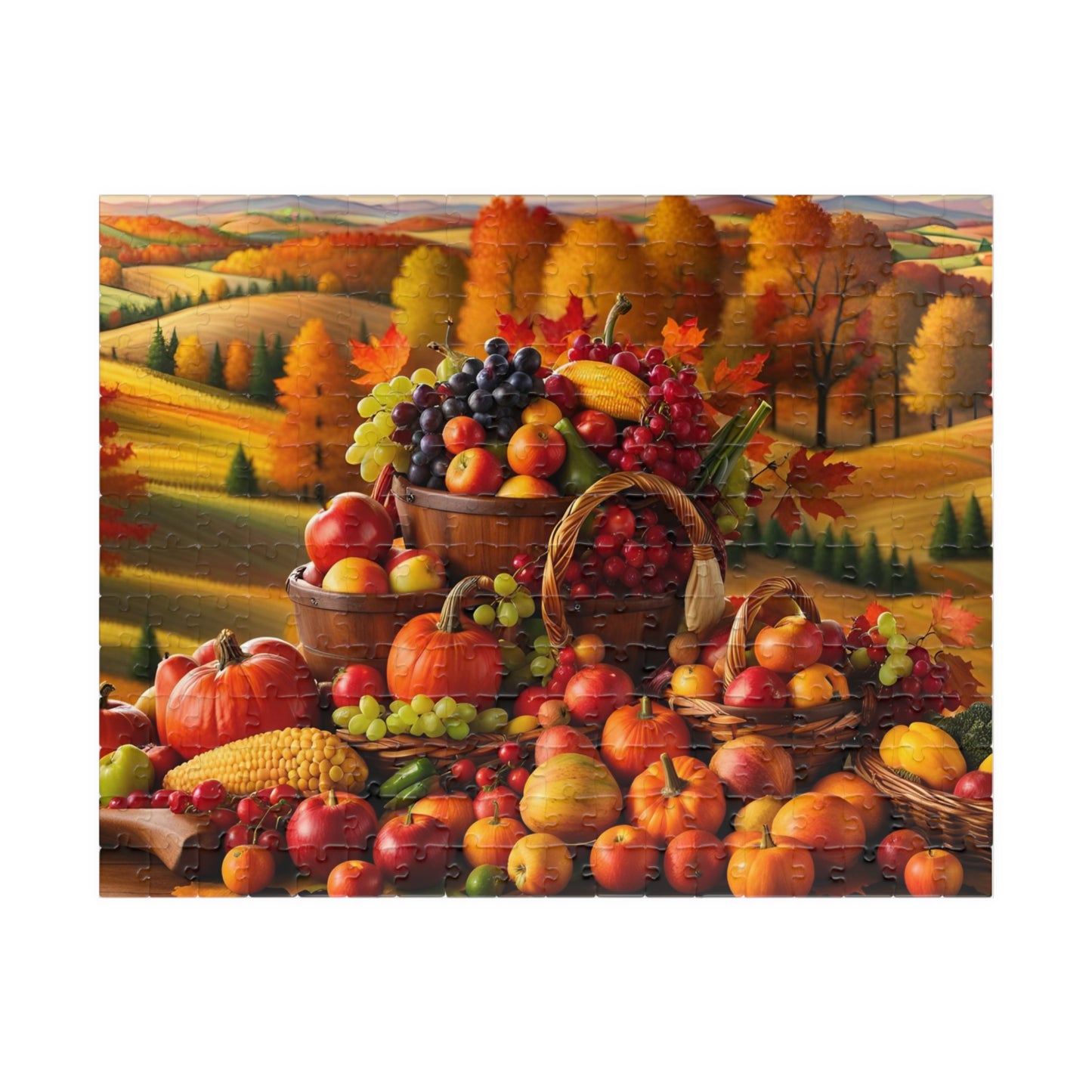 Thanksgiving Puzzle (110, 252, 500, 1014-piece)