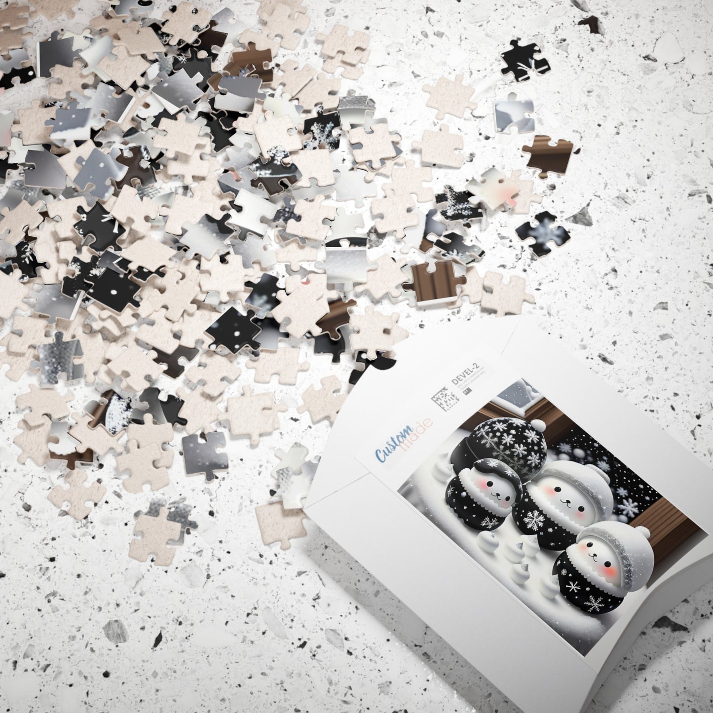 Kid's Snow Mallow Puzzle, 110-Piece