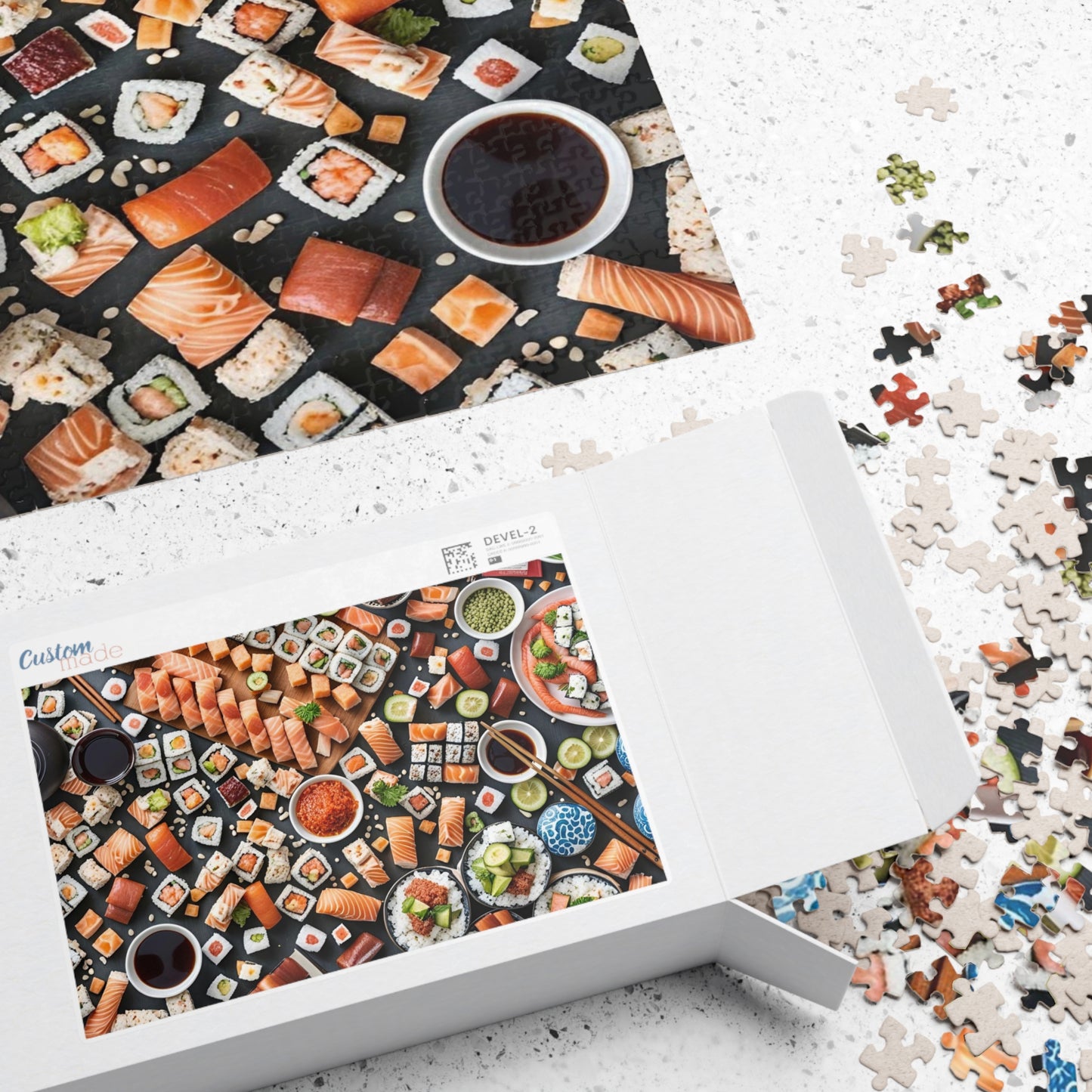 Sushi Platter Puzzle (110, 252, 500, 1014-piece)