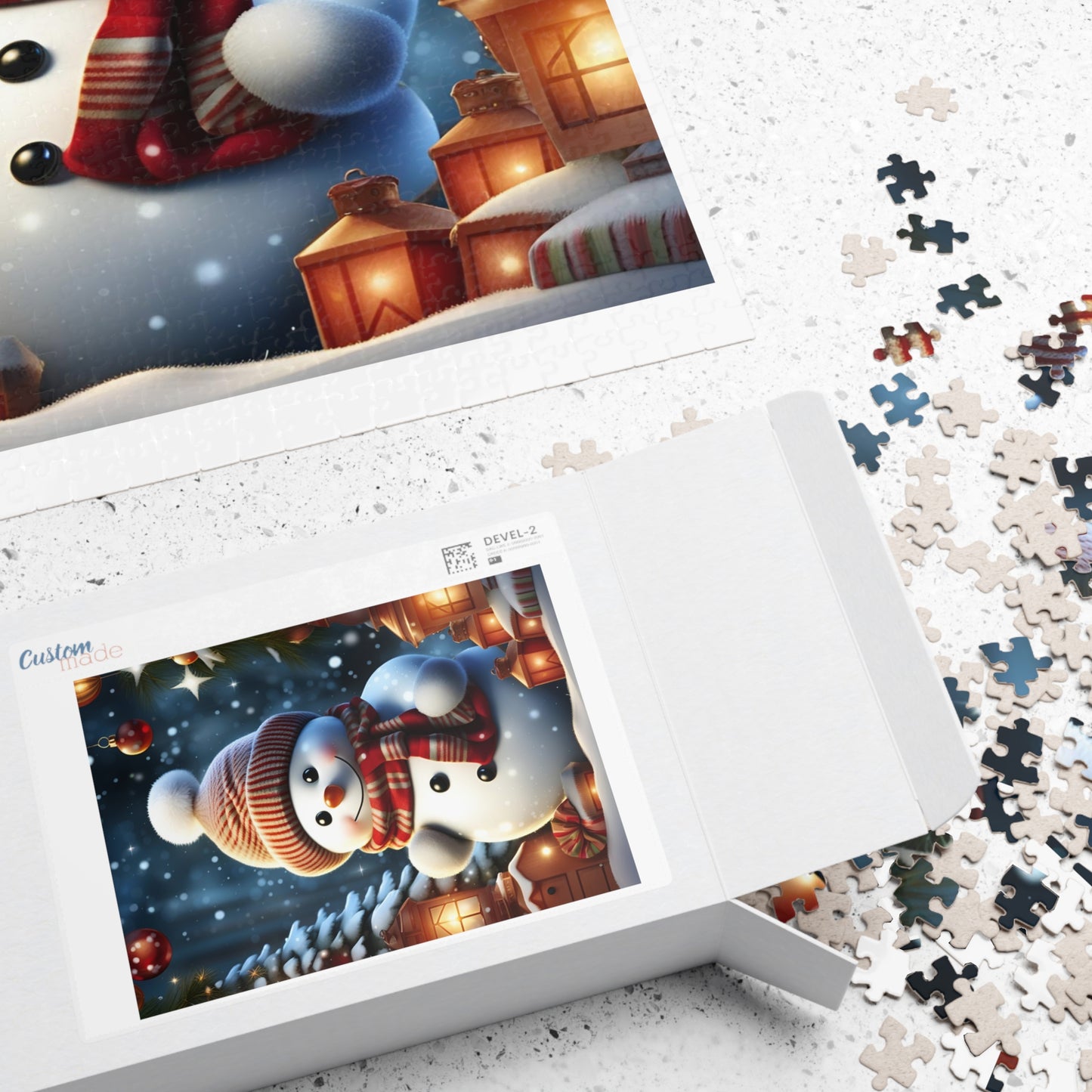 Snowman Puzzle (110, 252, 500, 1014-piece)