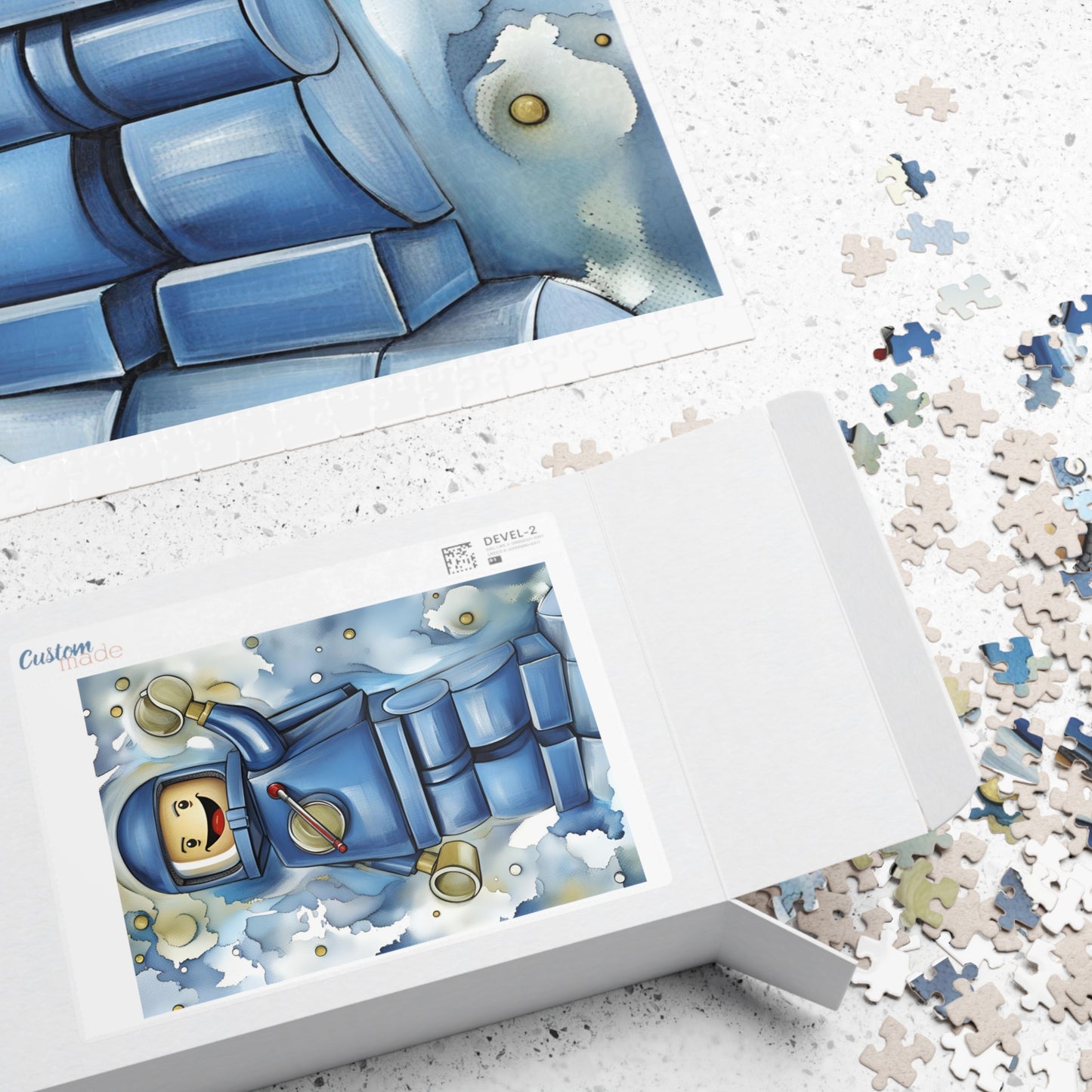Lego Astronaut Puzzle (110, 252, 520, 1014-piece)
