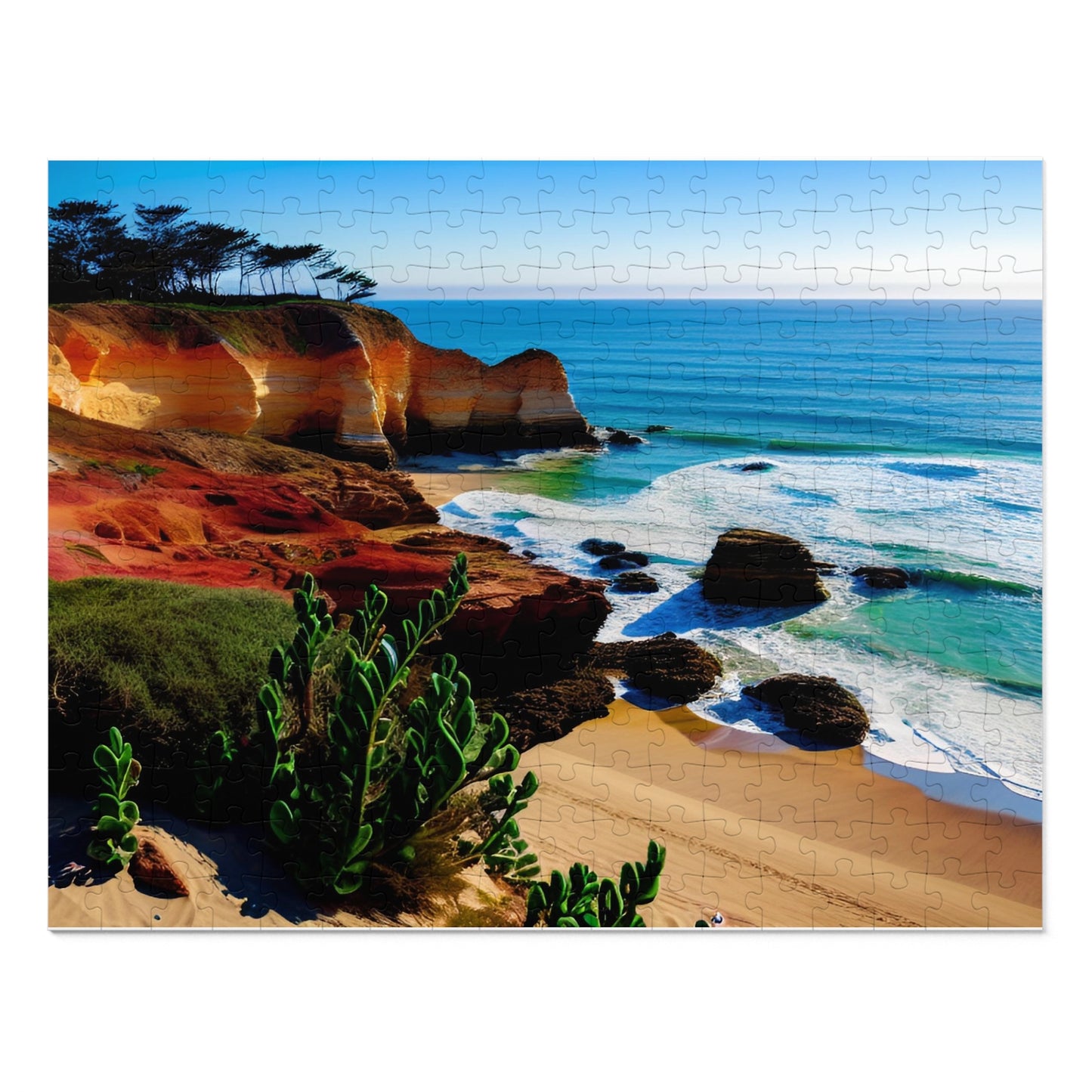 Family Crystal Cove Jigsaw Puzzle, 252-Piece