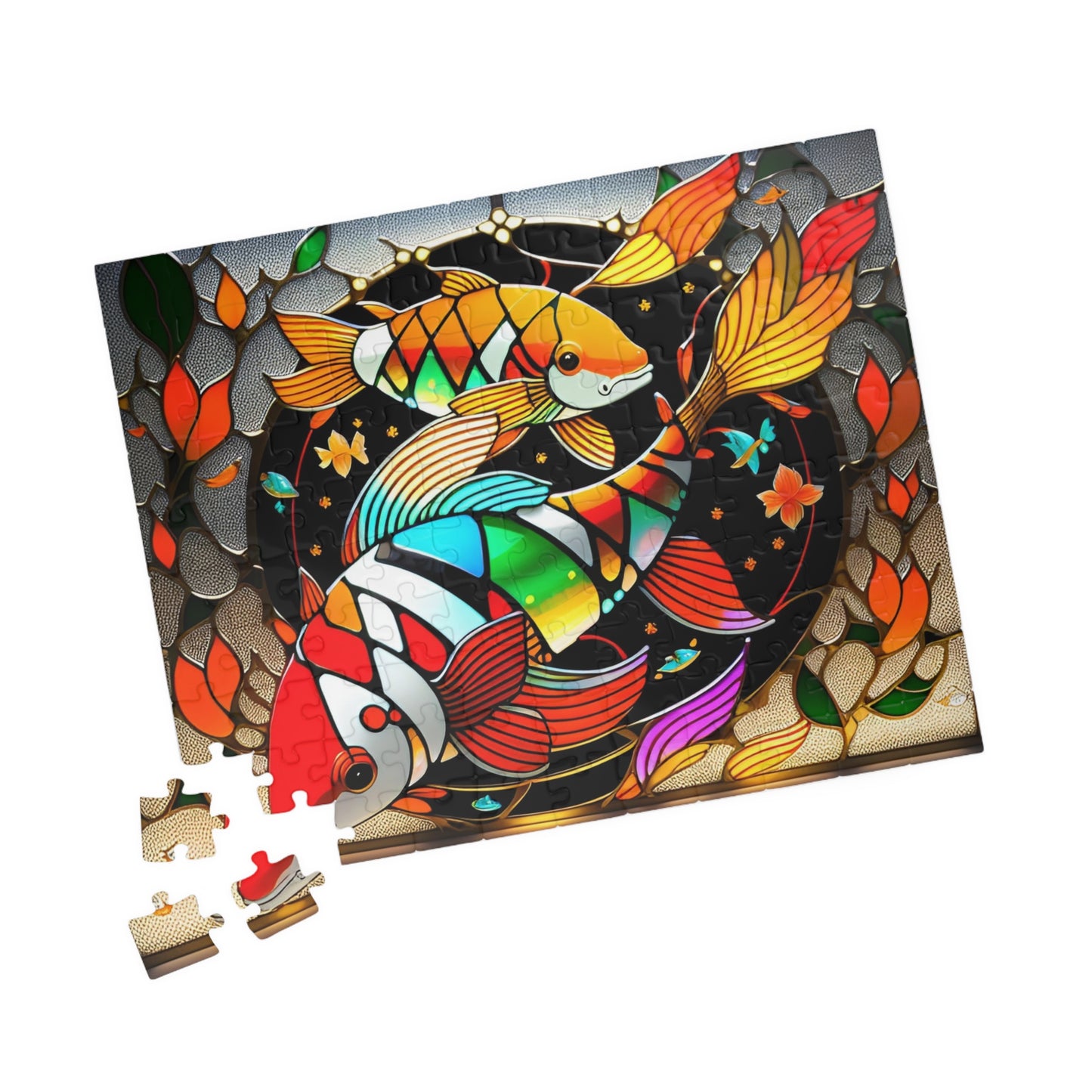 Koi Fish Puzzle, 110-Piece