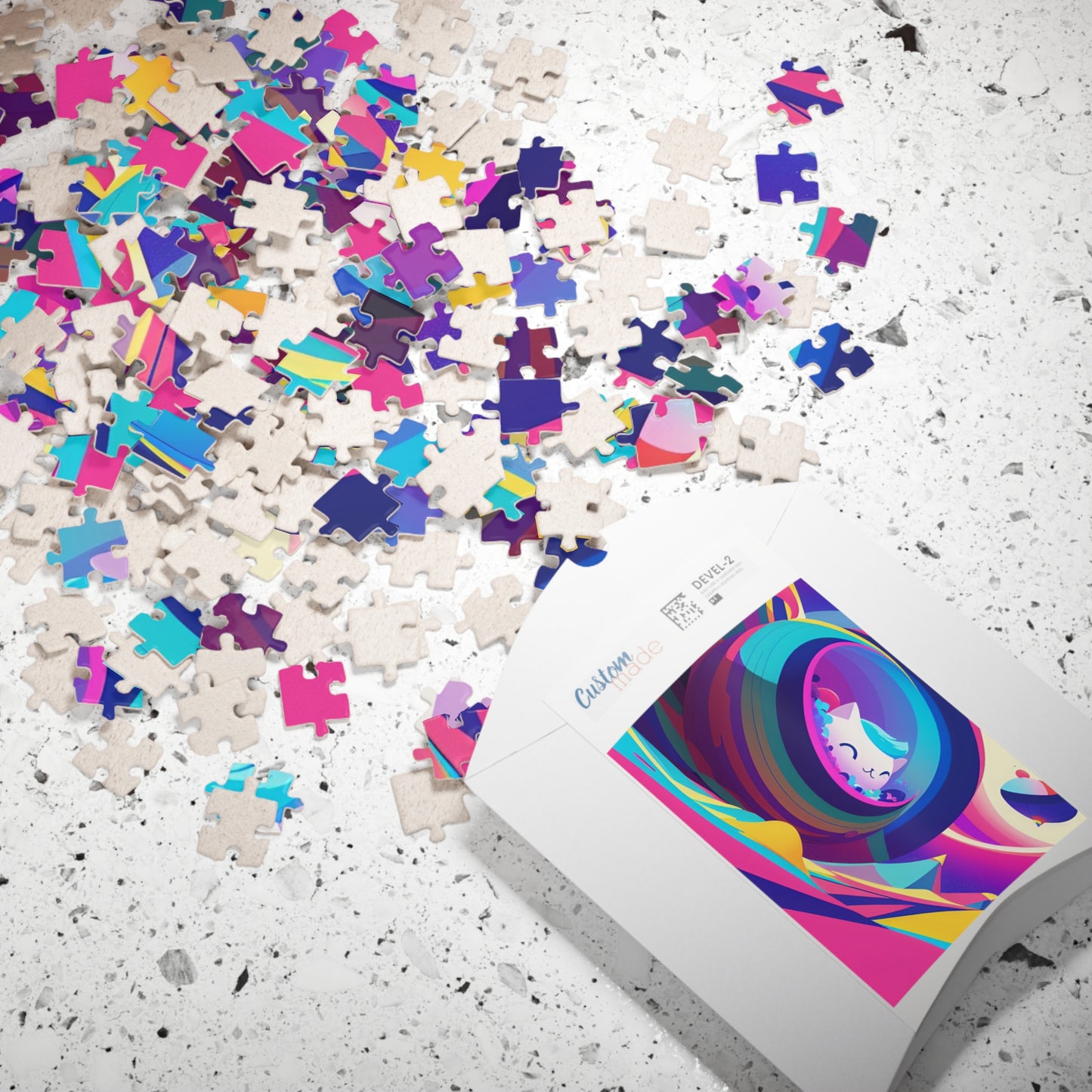 Whirl Mallow Puzzle, 110-Piece