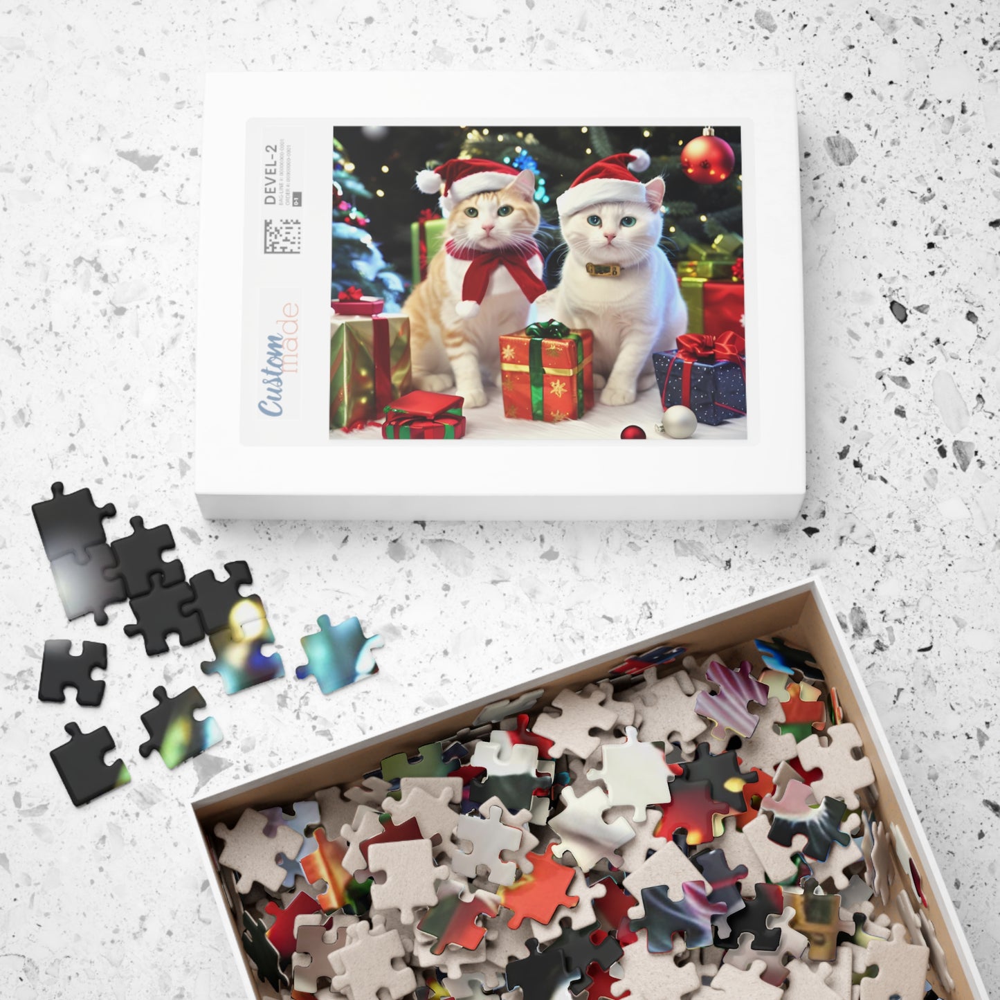 Christmas Cats Puzzle (110, 252, 520, 1014-piece)