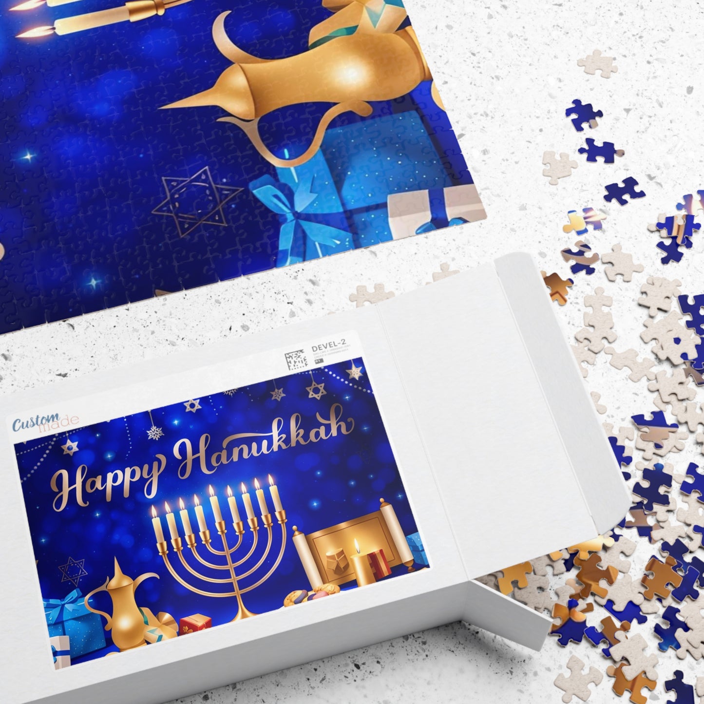 Happy Hanukkah Puzzle (110, 252, 500, 1014-piece)