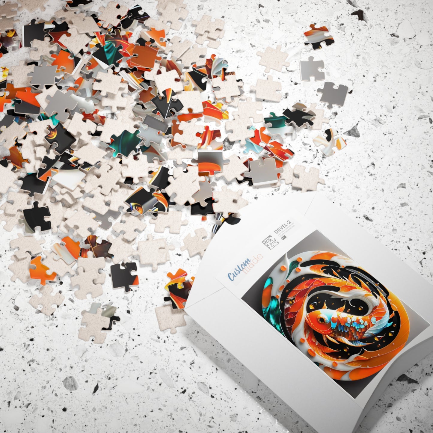 Koi Fish Puzzle, 110-Piece