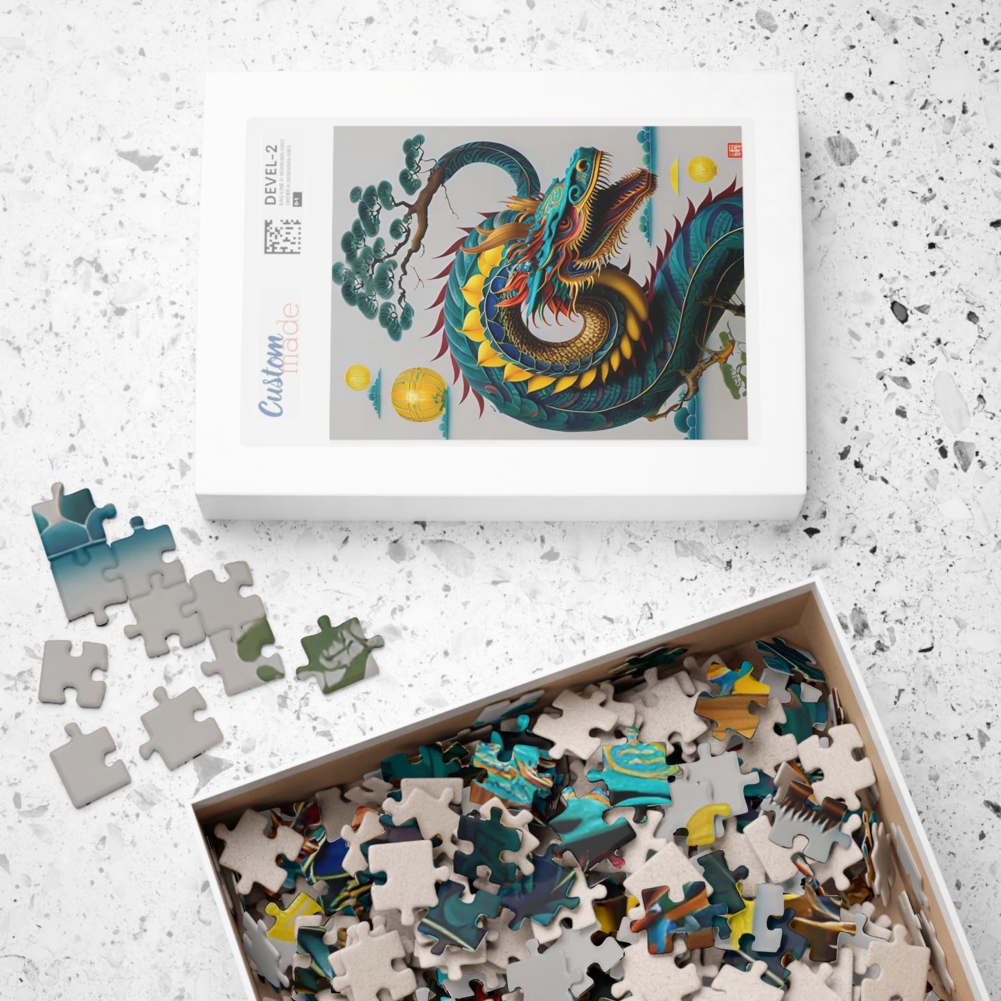 Year of the Wood Dragon 2024 Puzzle (110, 252, 520, 1014-piece)