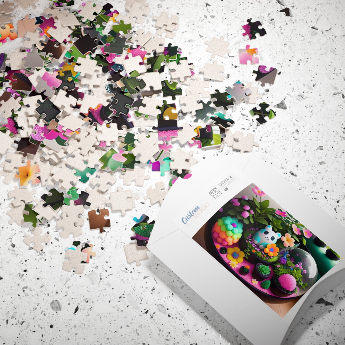 Kid's Mallow Terrarium Puzzle, 110-Piece