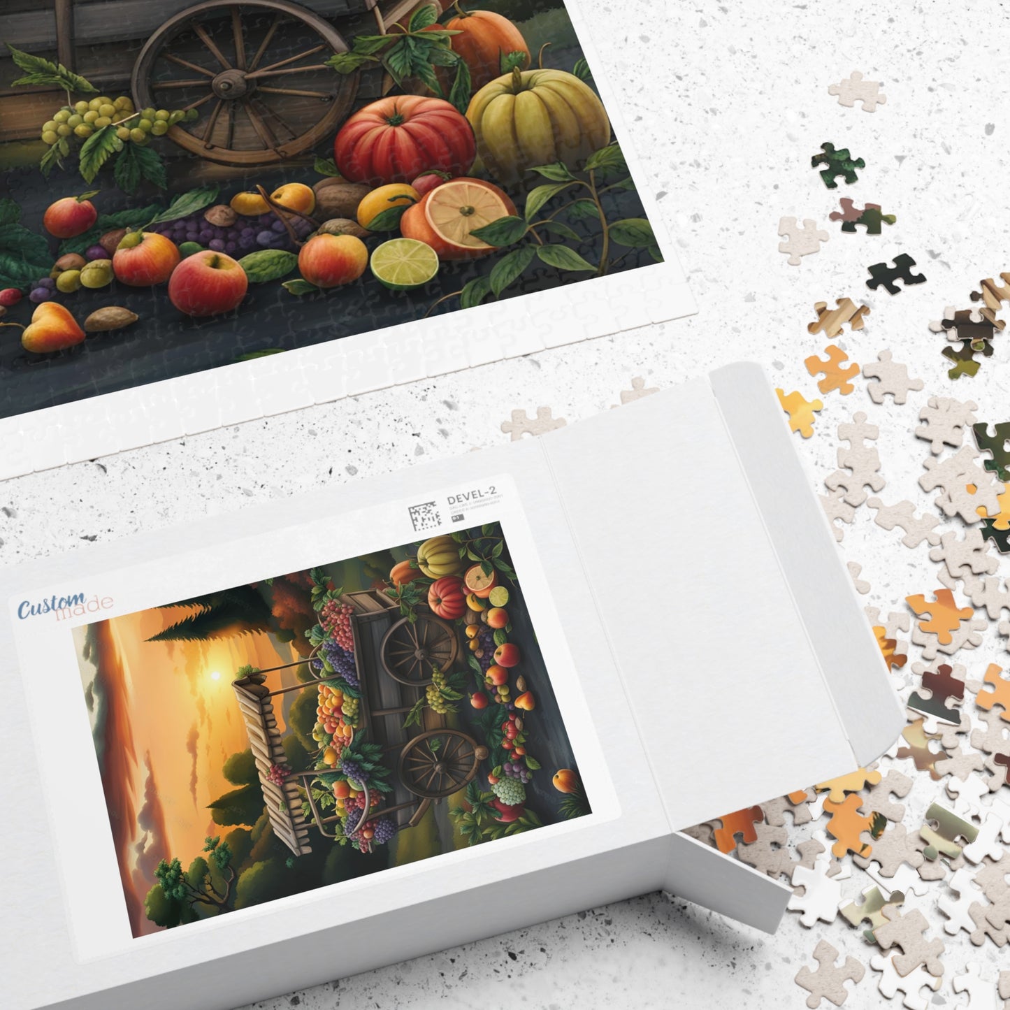 Thanksgiving Abundance Puzzle (110, 252, 500, 1014-piece)