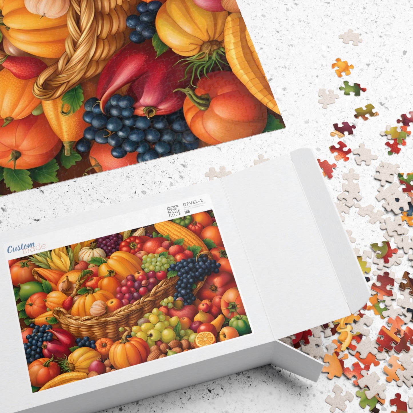 Thanksgiving Cornucopia Puzzle (110, 252, 500, 1014-piece)