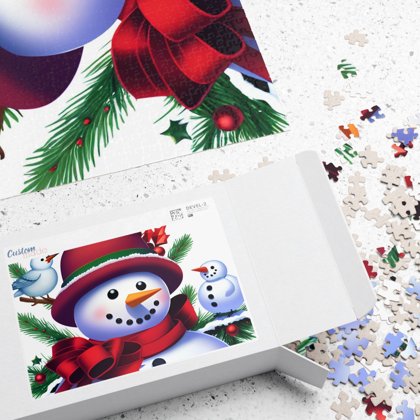 Snowman Puzzle (110, 252, 500, 1014-piece)