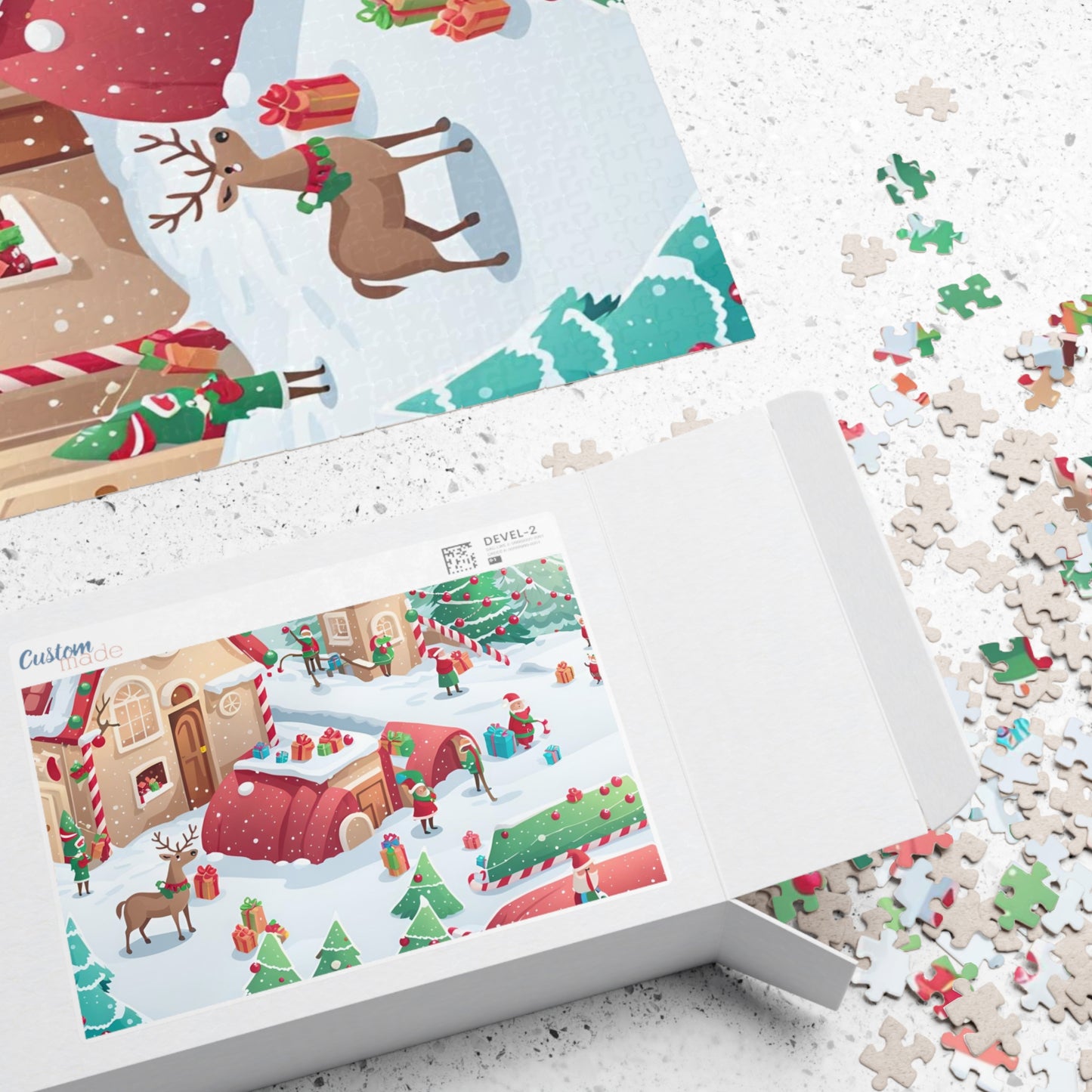 Christmas Village Puzzle (110, 252, 500, 1014-piece)