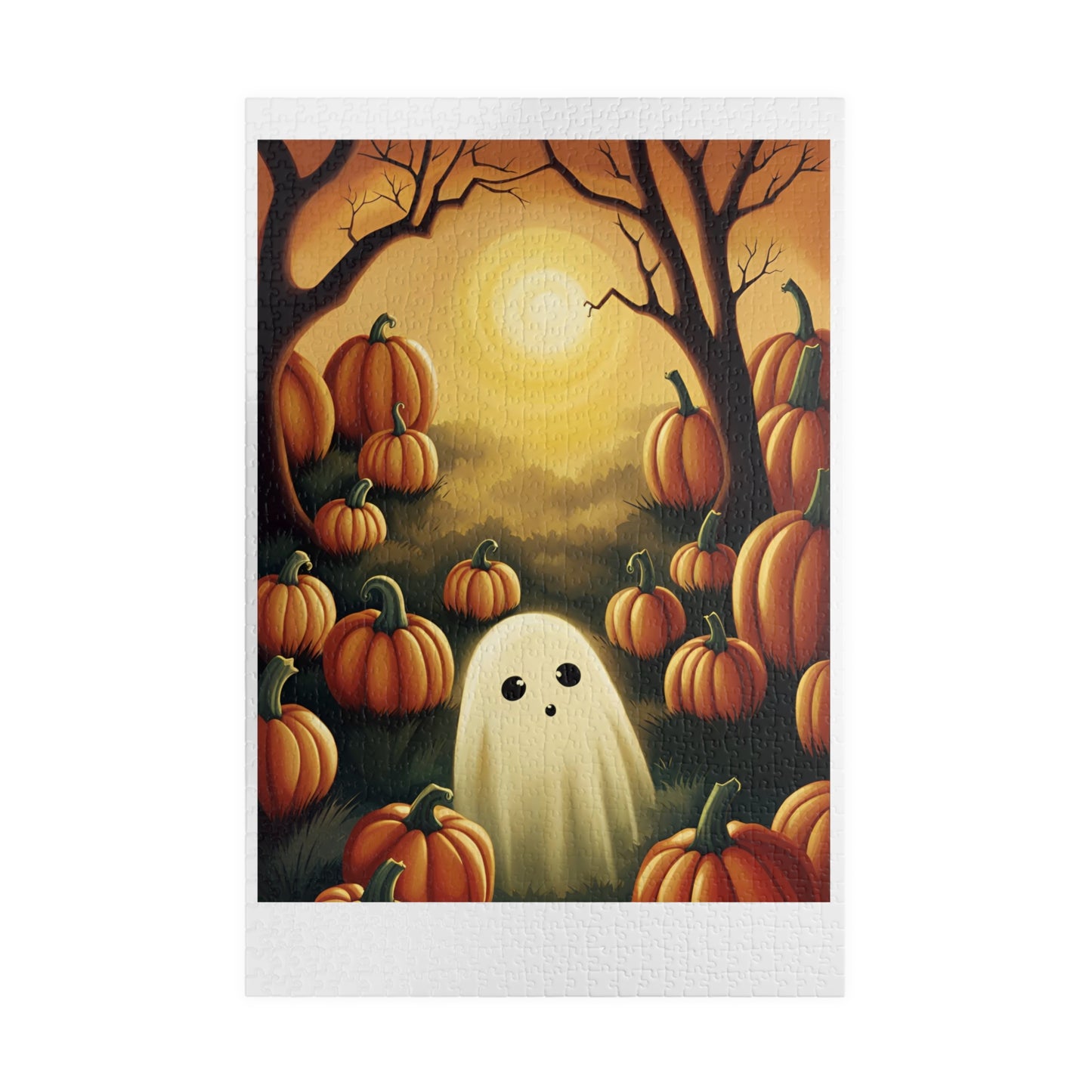 Ghost Pumpkin Patch Puzzle (110, 252, 500, 1014-piece)
