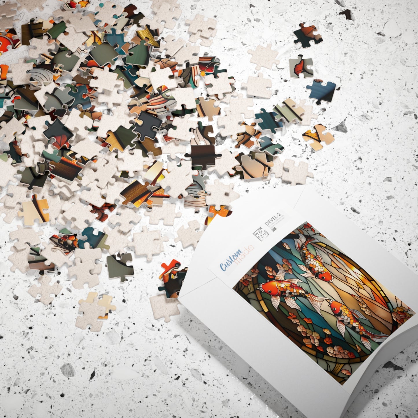 Koi Fish Puzzle, 110-Piece