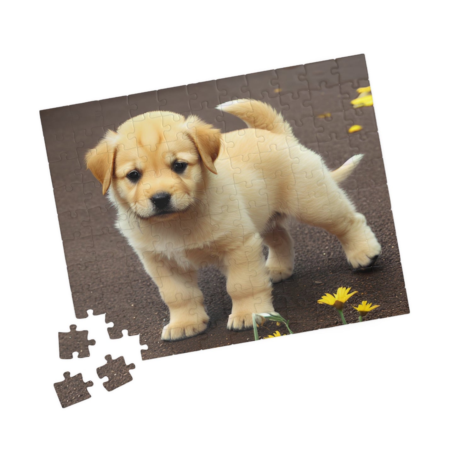 Kid's Puppy Puzzle, 110-Piece