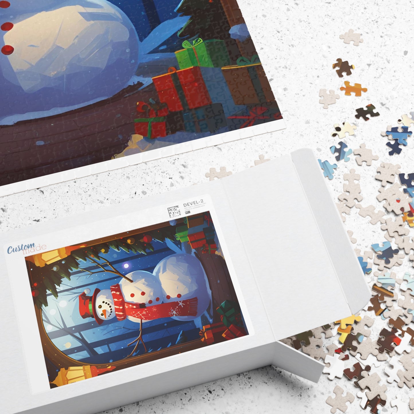 Snowman Puzzle (110, 252, 500, 1014-piece)