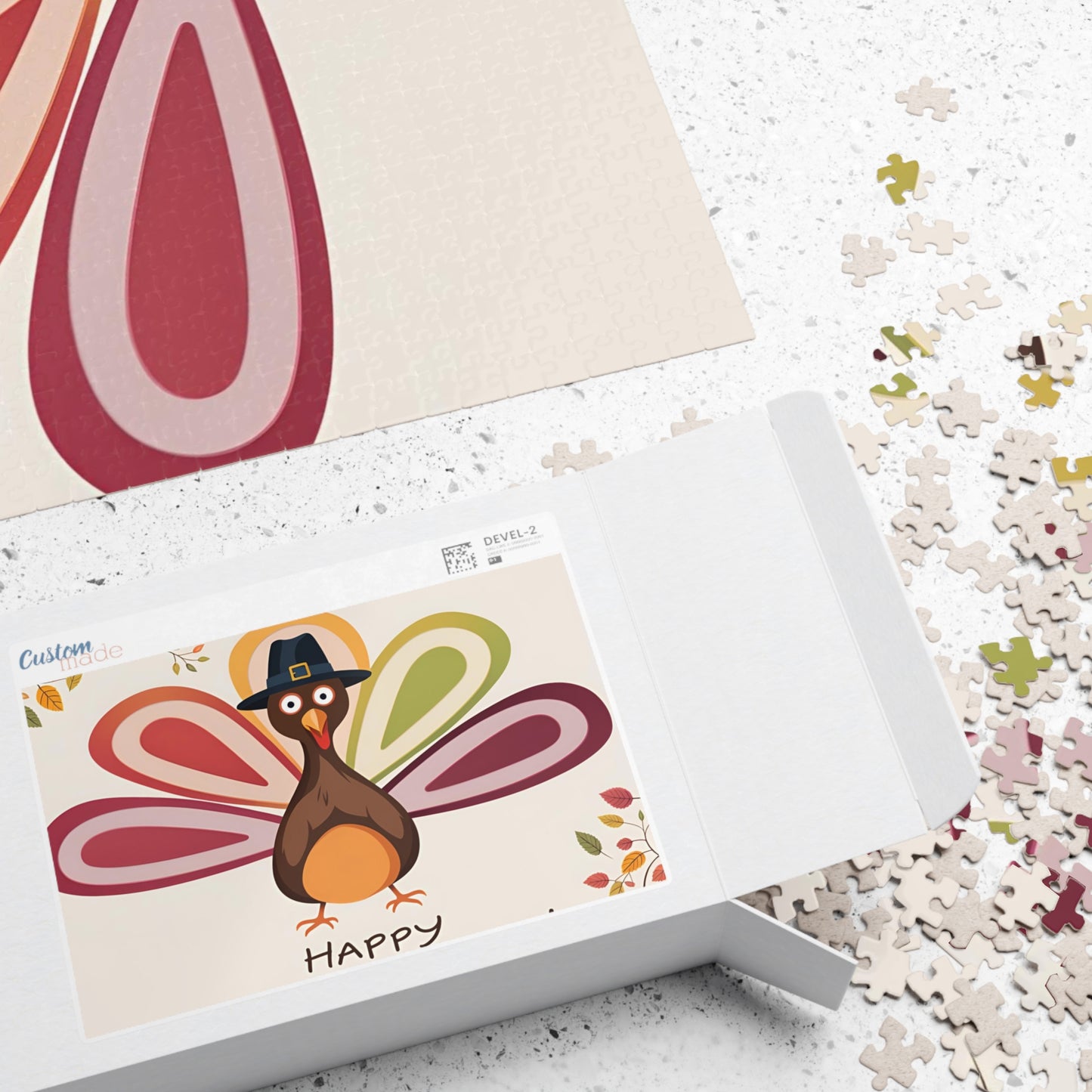 Happy Thanksgiving Puzzle (110, 252, 500, 1014-piece)