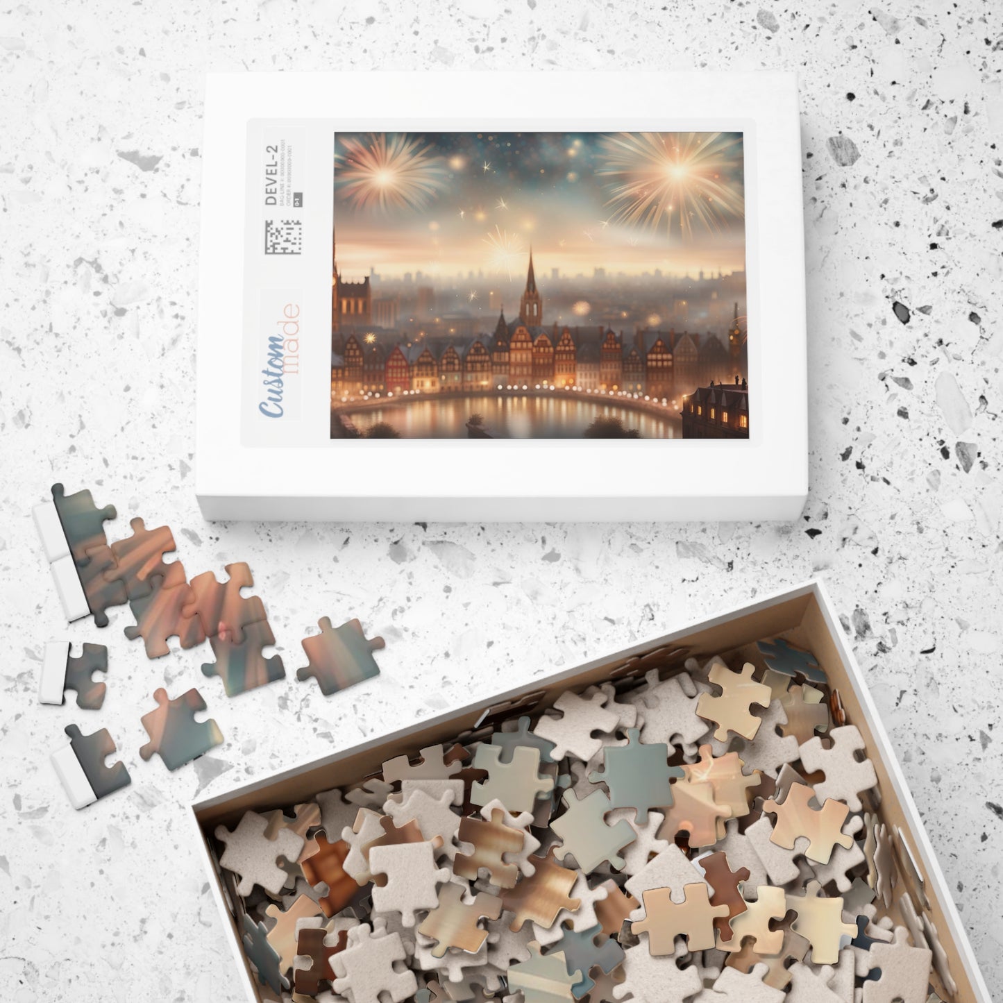 New Year's Eve in Europe Puzzle (110, 252, 520, 1014-piece)