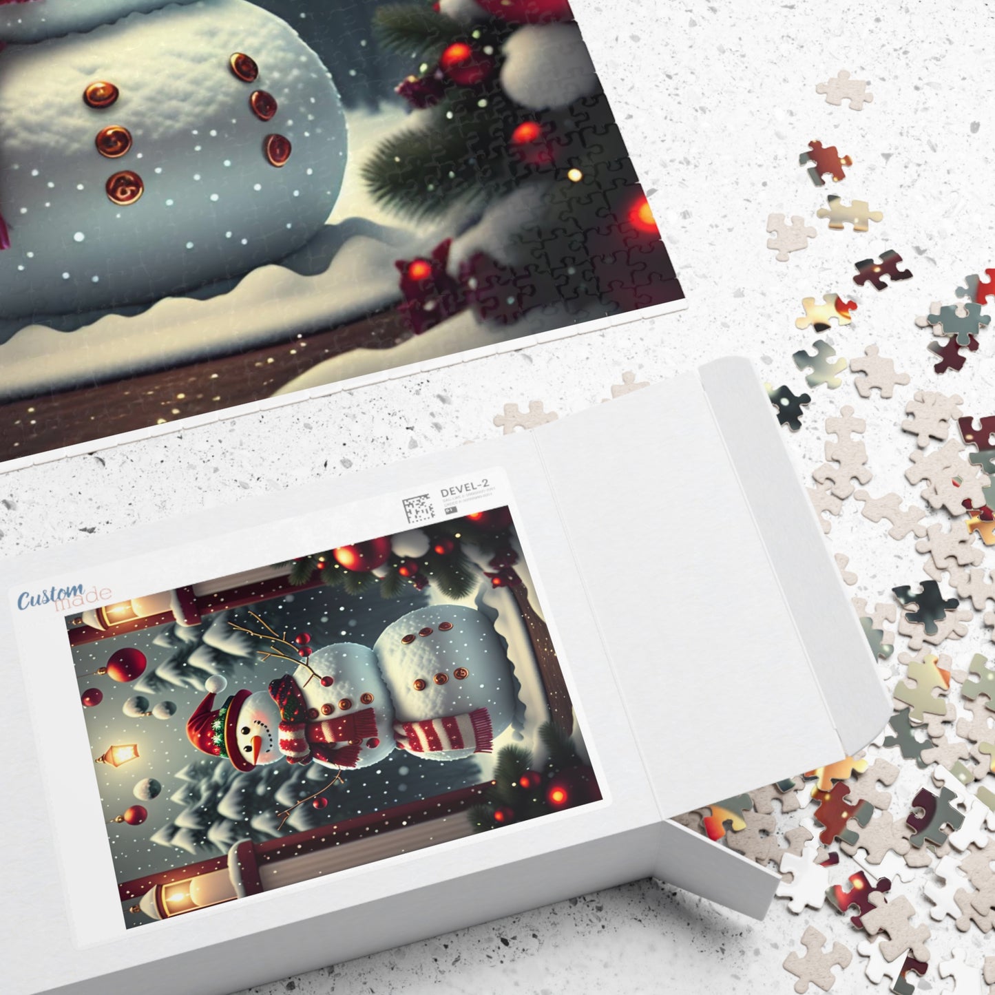 Snowman Puzzle (110, 252, 500, 1014-piece)