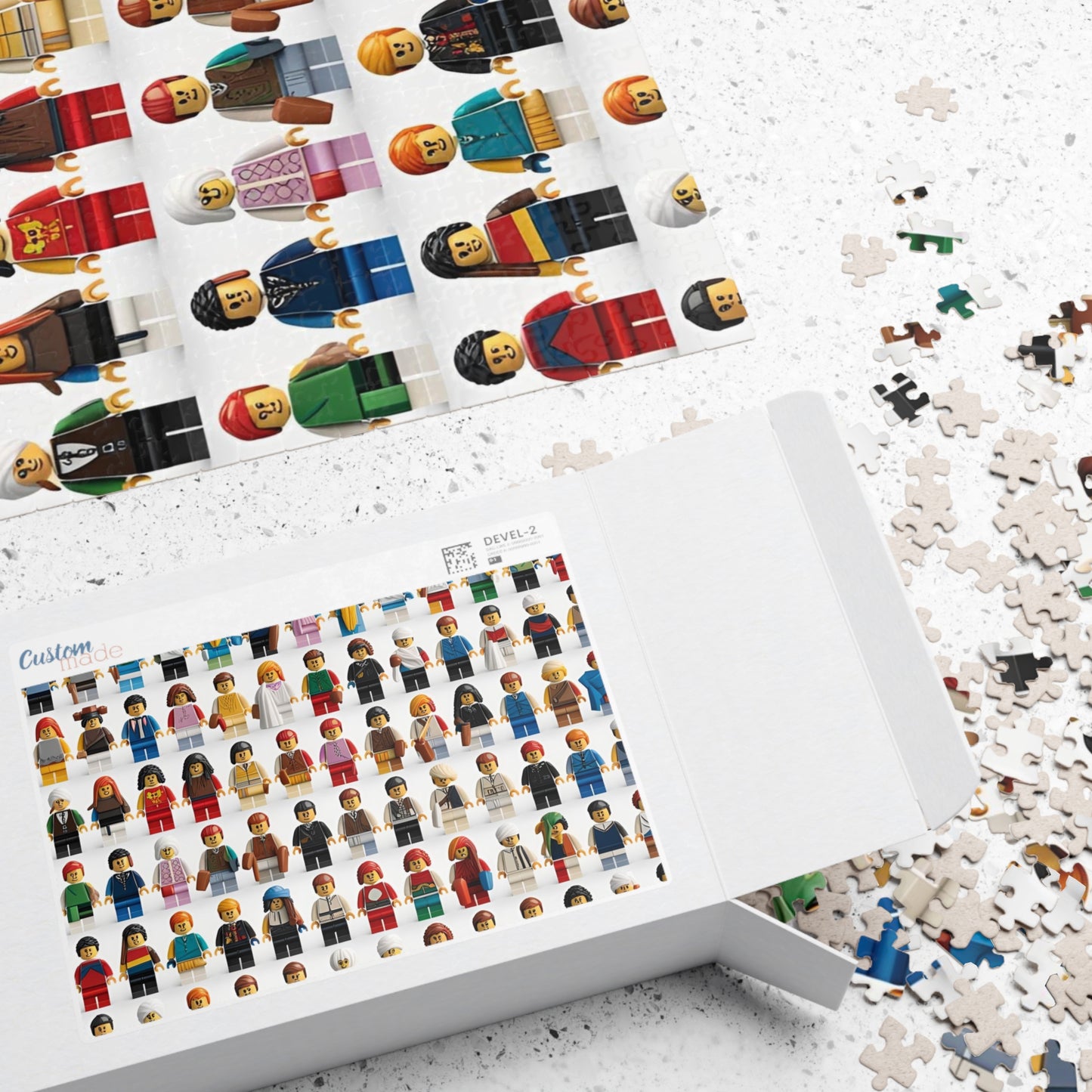 Lego Characters Puzzle (110, 252, 500, 1014-piece)