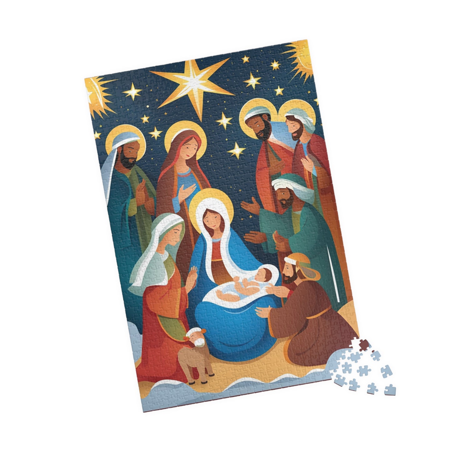 Christmas Nativity Puzzle (110, 252, 500, 1014-piece)