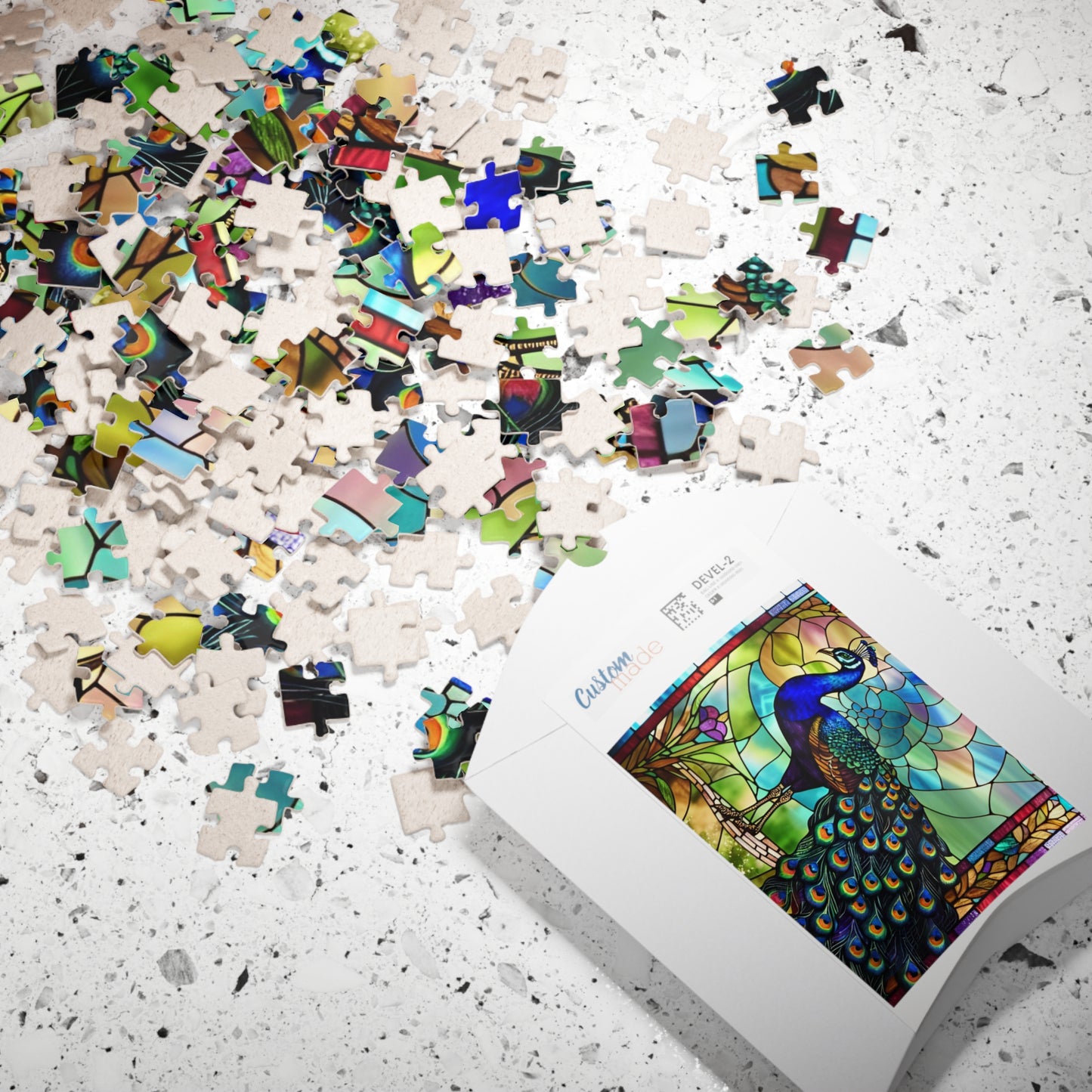 Peacock Puzzle, 110-Piece