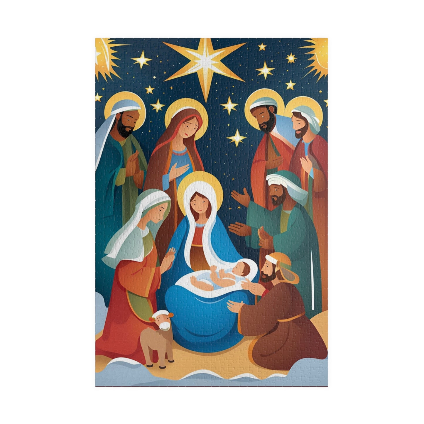 Christmas Nativity Puzzle (110, 252, 500, 1014-piece)